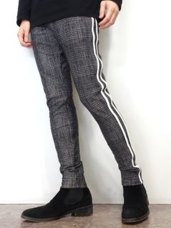 【RUDO掲載】 BLIND LINE HEAT PT / RC22-ST-008H / 裏起毛ラインパンツ