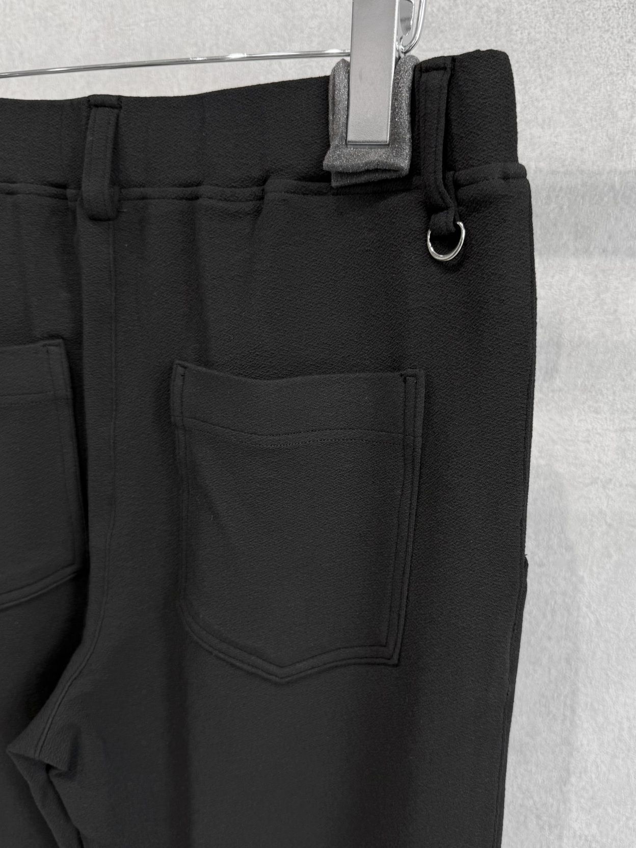 CHRIS EASY WIDE TUCK PANTS / RC41-ST-016WT / セミワイドタックパンツ / ブリスターブラック
