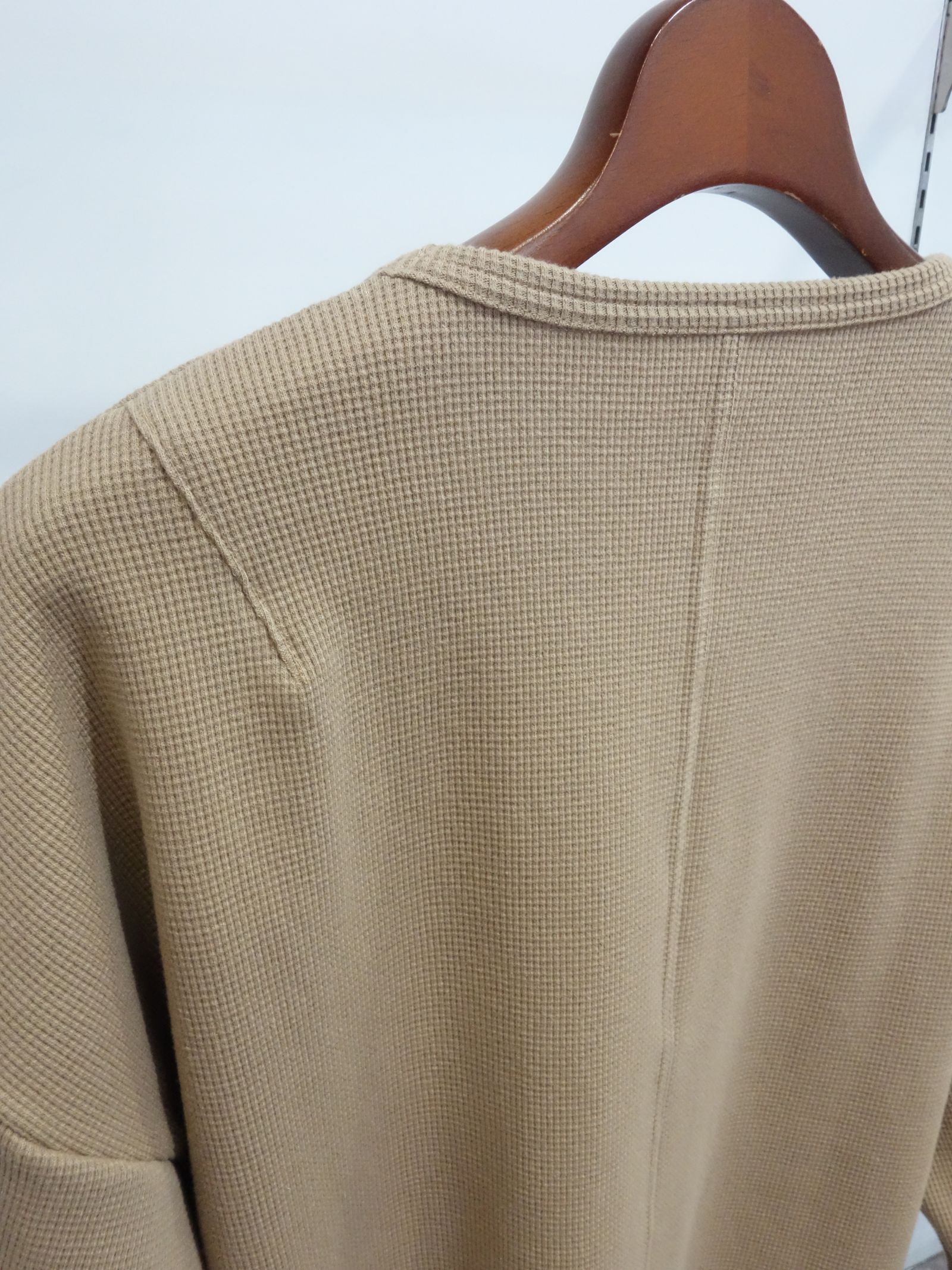 THREE-QUARTER SLEEVE WAFFLE T / RC23-C-001 / 七分袖サーマルTシャツ
