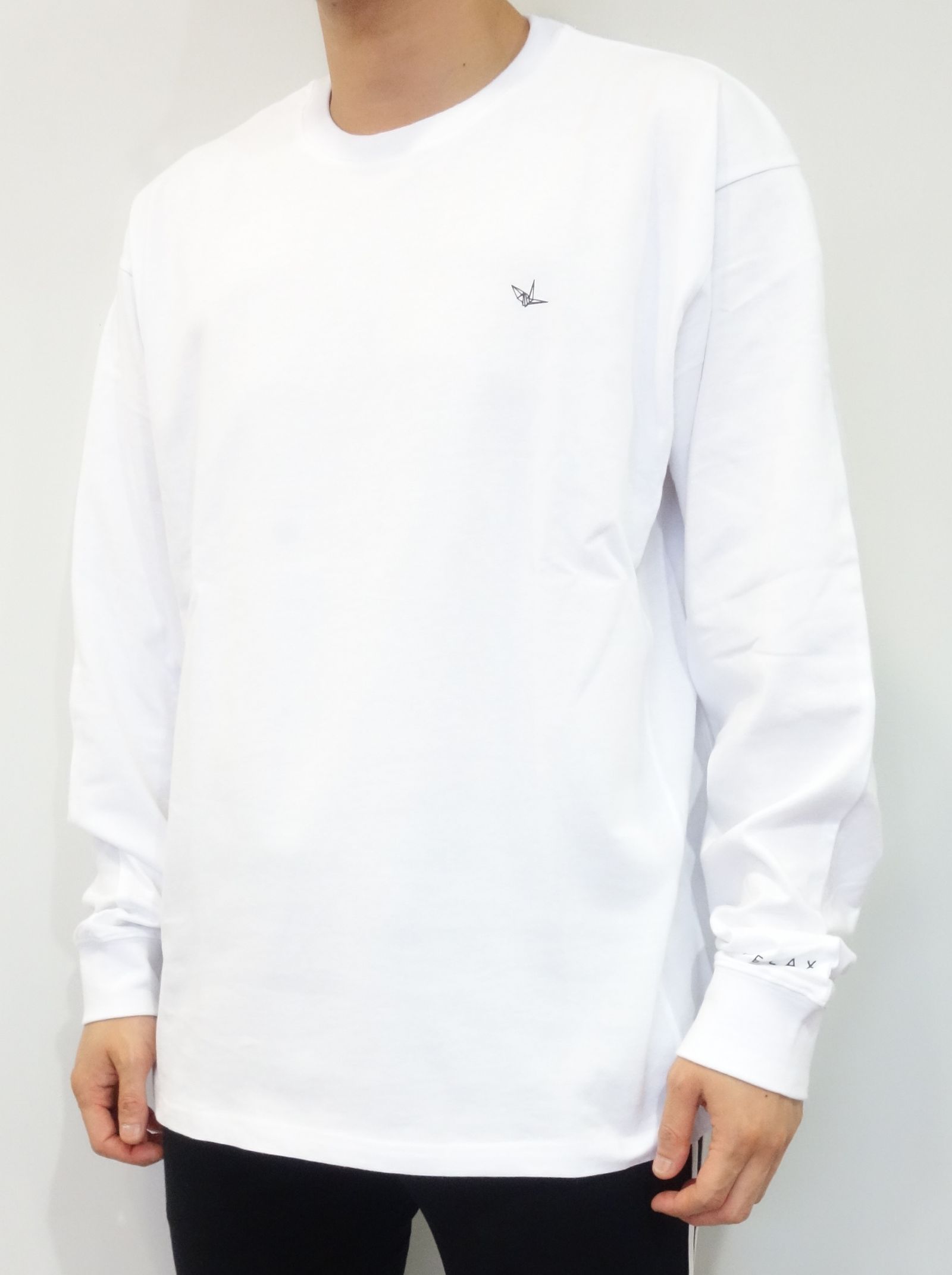 バックプリントビッグロングTシャツ / ust-20021