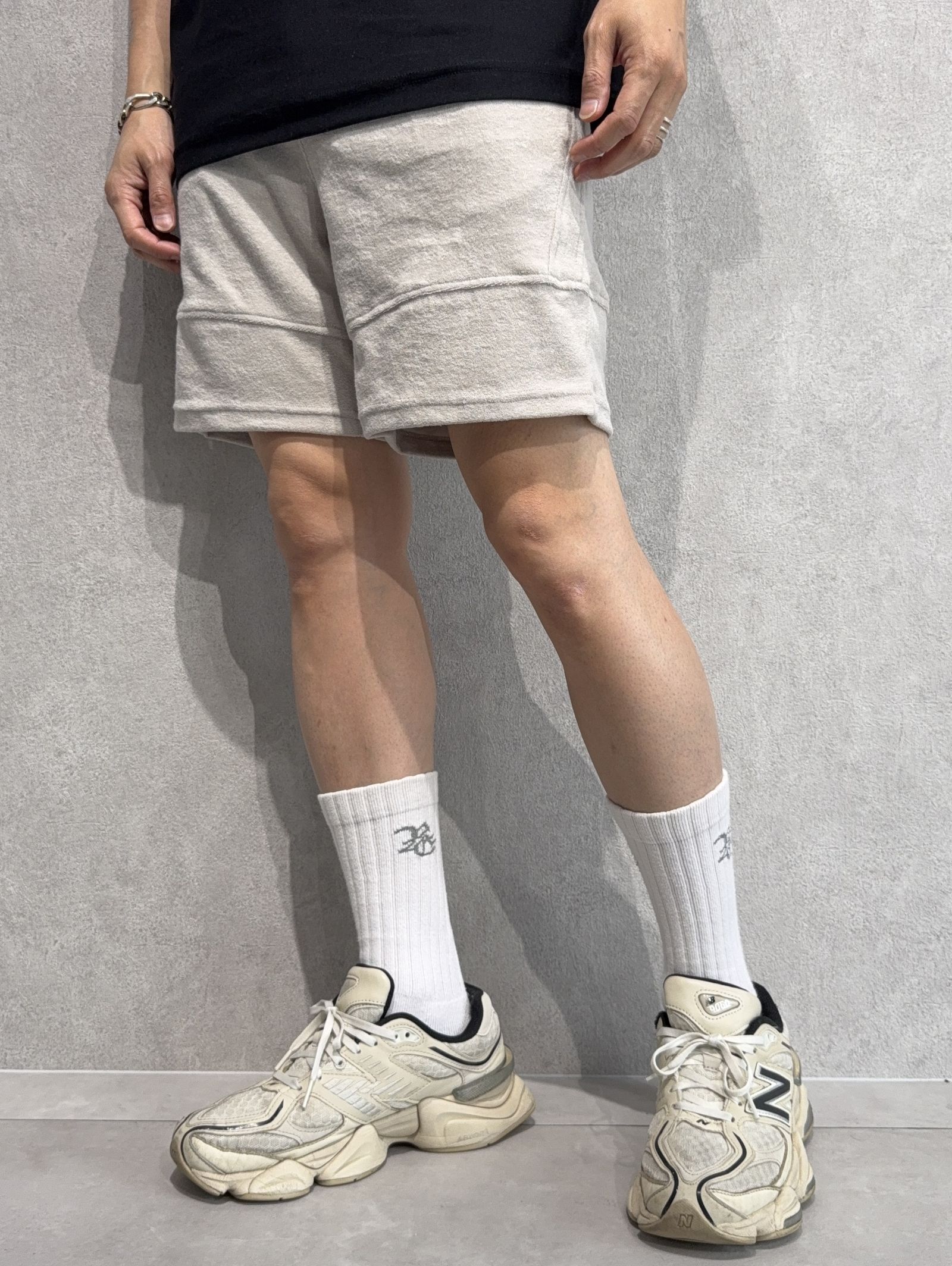 TYLER PILE SHORTS / RC36-HP-001 / パイルラインショーツ / グレージュ