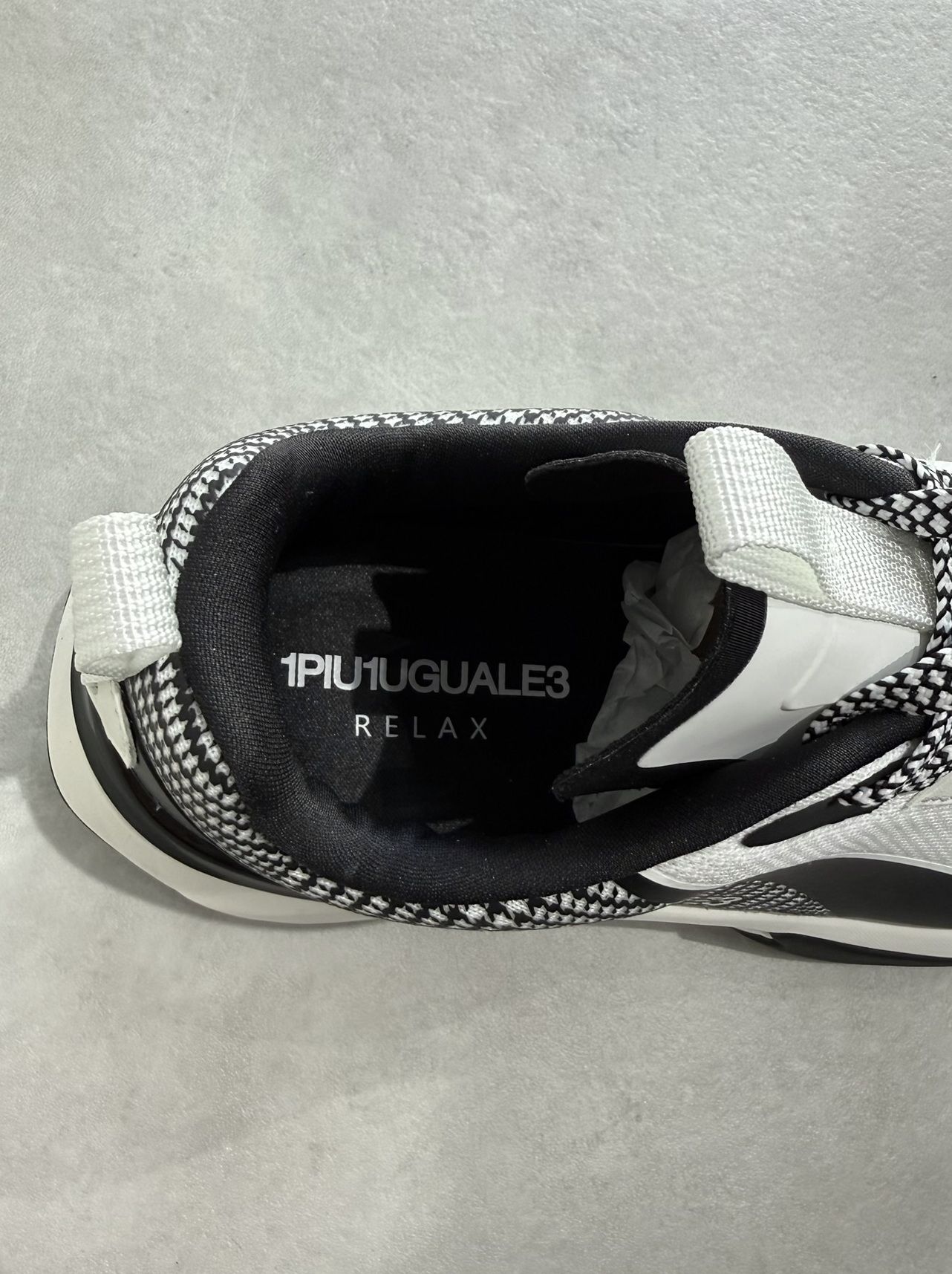 グレンチェックスニーカー / usx-26009 / ホワイト