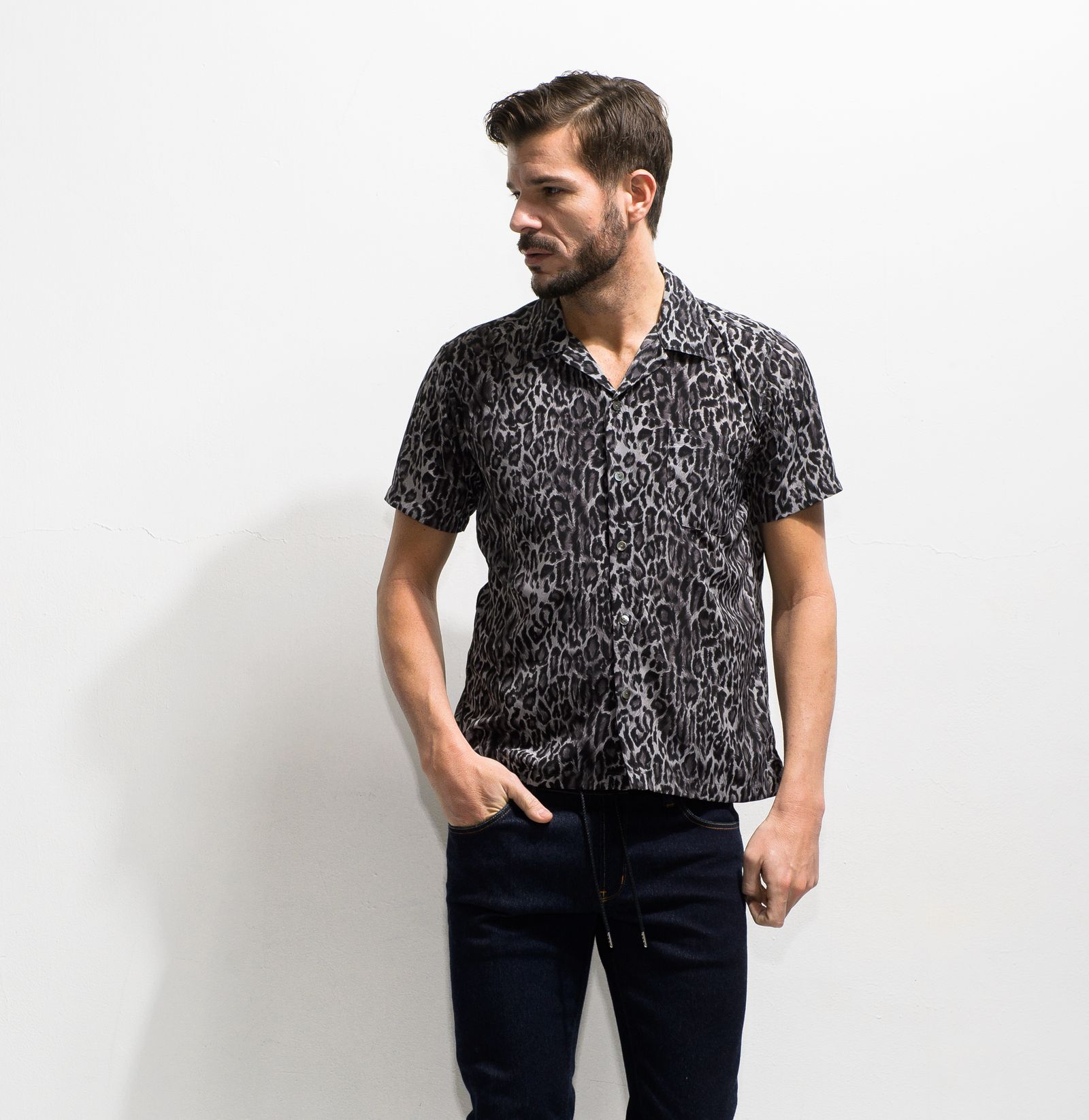【※期間限定販売※】 LEOPARD SHIRT / RC20-SH-002 / レオパード半袖シャツ