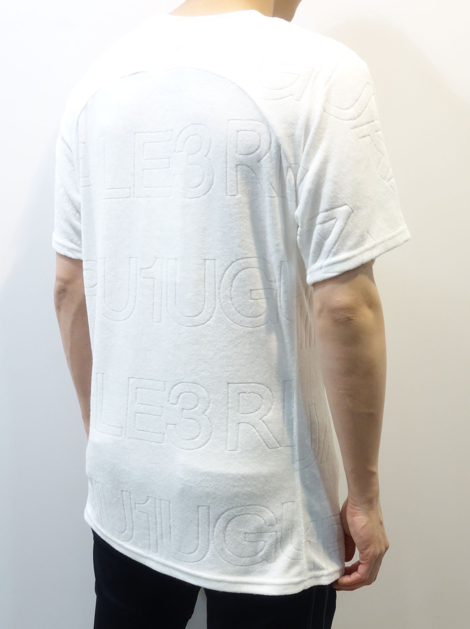 ロゴパイルTシャツ / ust-22011