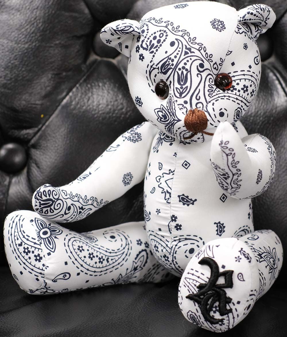 RESOUND CLOTHING - BANDANA TEDDY BEAR / RC25-A-001 / テディベア