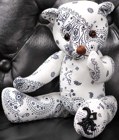 BANDANA TEDDY BEAR / RC25-A-001 / テディベア /ホワイト