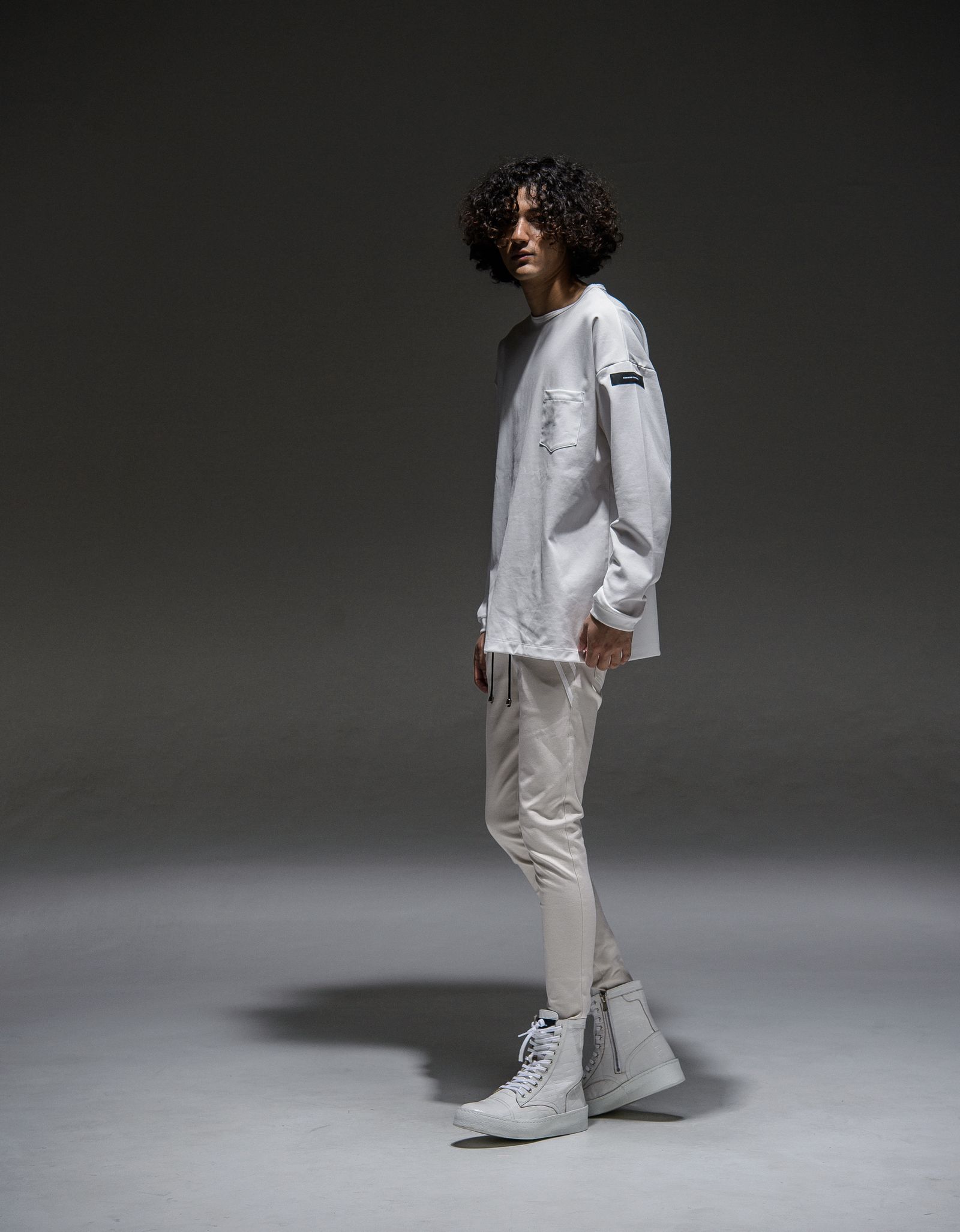 DOUBLE LOOSE POCKET LONG TEE / RC21-T-003 / ロングスリーブTシャツ