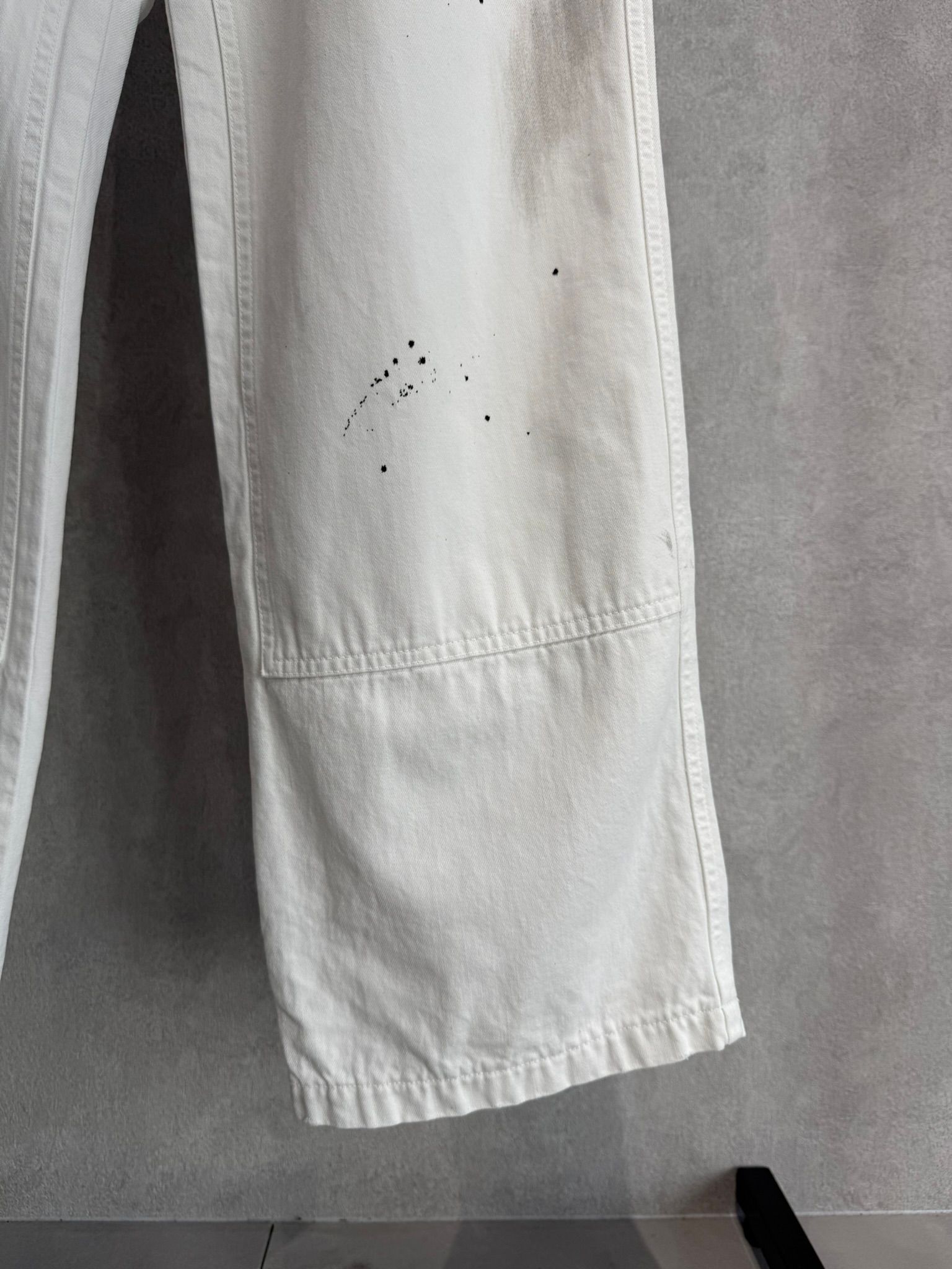 DOUBLE KNEE PT / RC39-ST-041 / ダブルニーワイドデニムパンツ / ホワイトユーズド