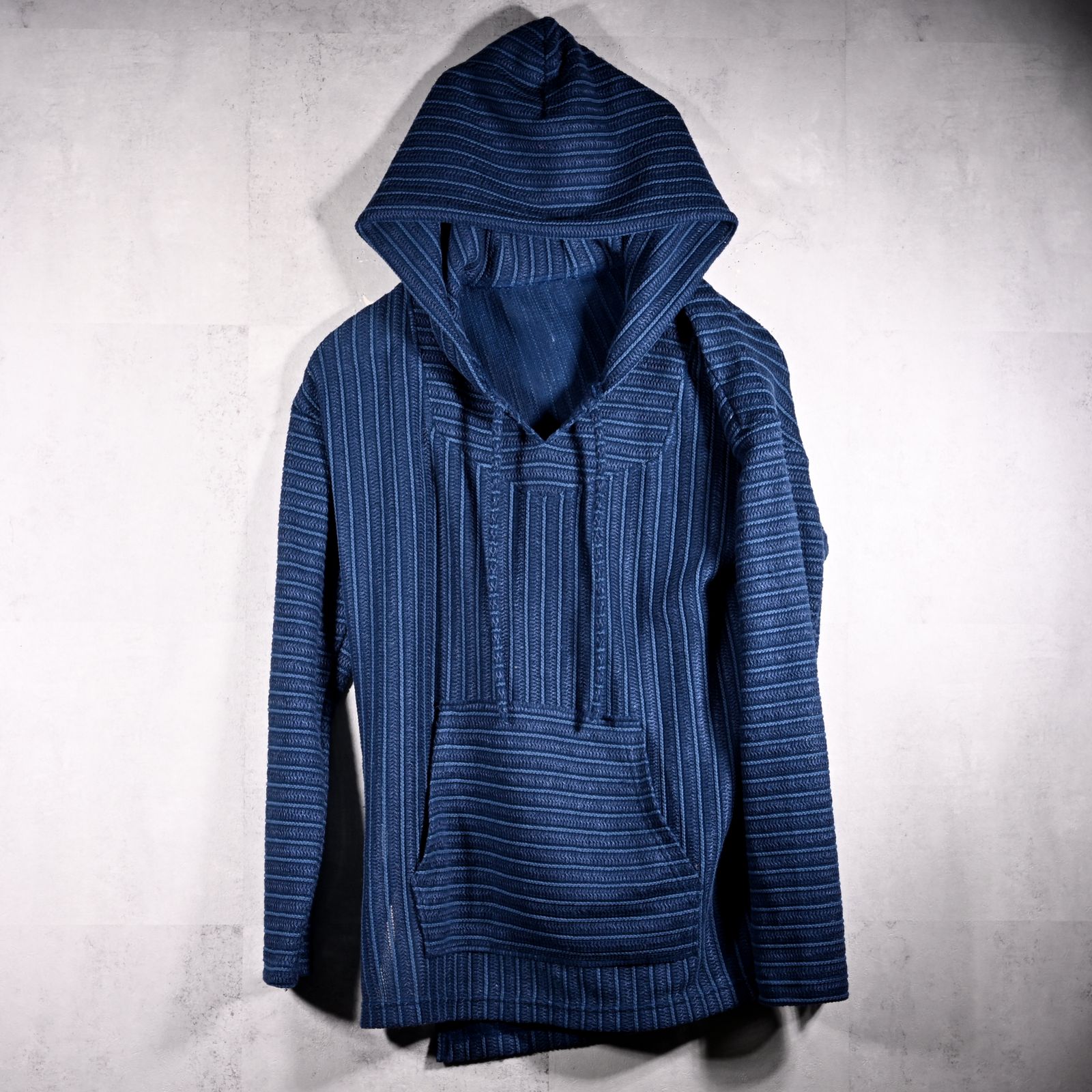 RUSSEL MEXICAN HOODIE / DP1-C-003 / ラッセル織りメキシカンパーカー / ネイビー (3月上旬入荷予定)