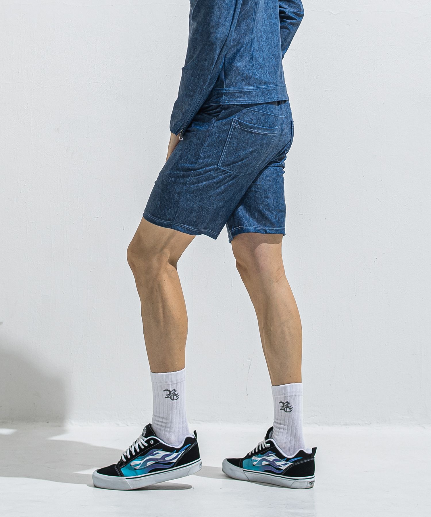 RUSH SHORTS / RC40-HP-003 / ラッシュガードデニムショーツ / ダークインディゴ (5月下旬入荷予定)