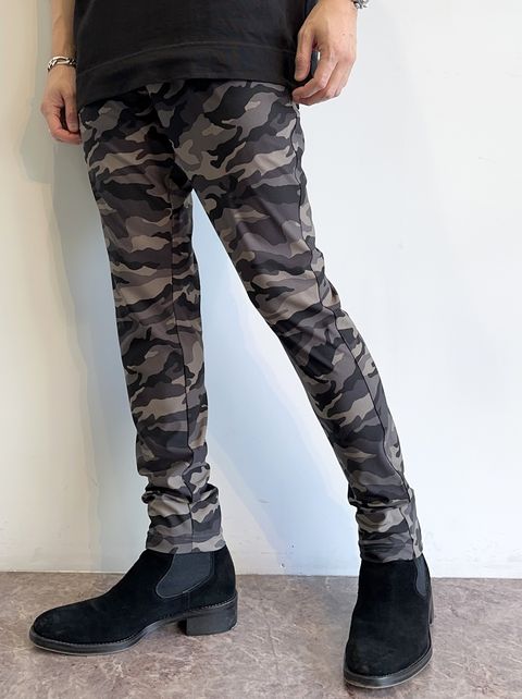 CHRIS EASY TUCK PANTS / RC32-ST-016T / イージータックパンツ / カモフラブラック
