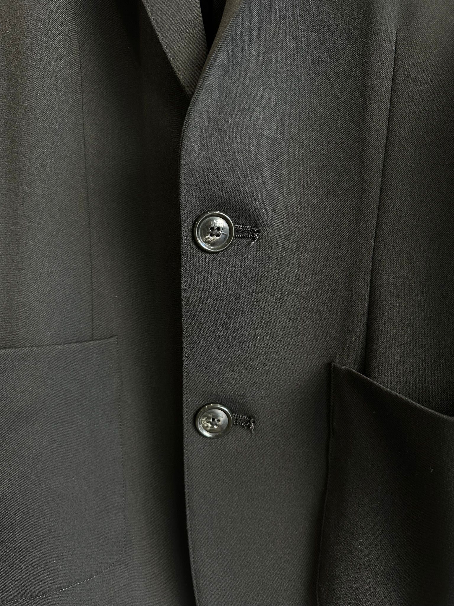 RAY JACKET / RC31-JK-003 / ボックスシルエットテーラードジャケット / ブラック