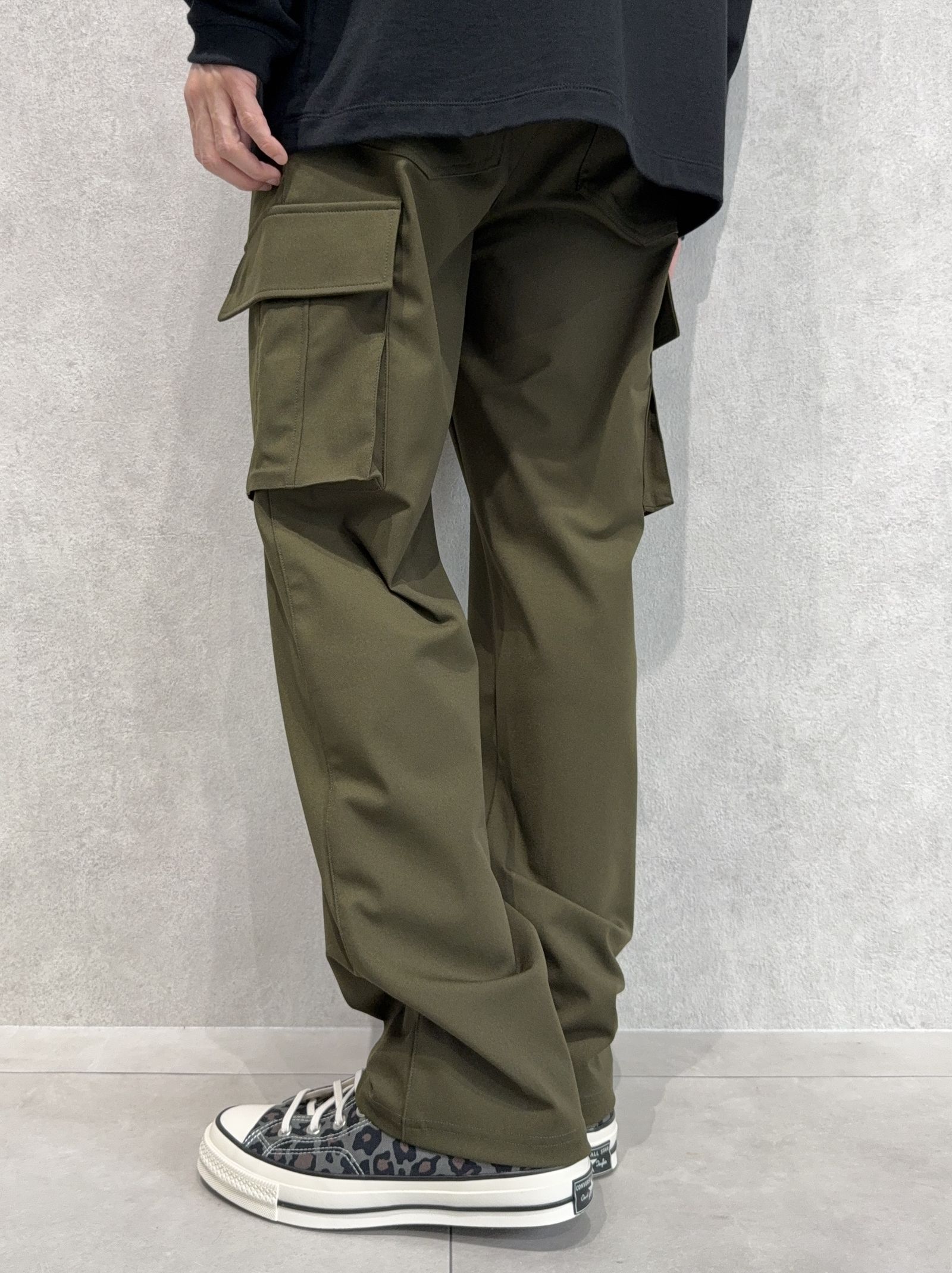 HEAD CARGO / RC41-ST-043 / カーゴセミワイドタックパンツ / カーキ