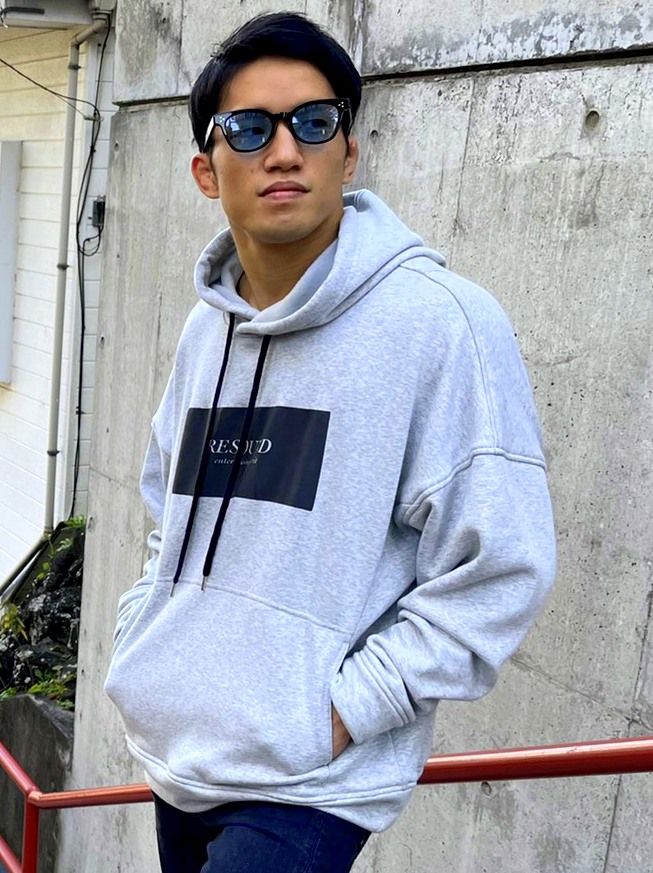 RESOUND CLOTHING - 【コラボモデル第4弾】 BOX LOGO BOA FLEECE LOOSE 
