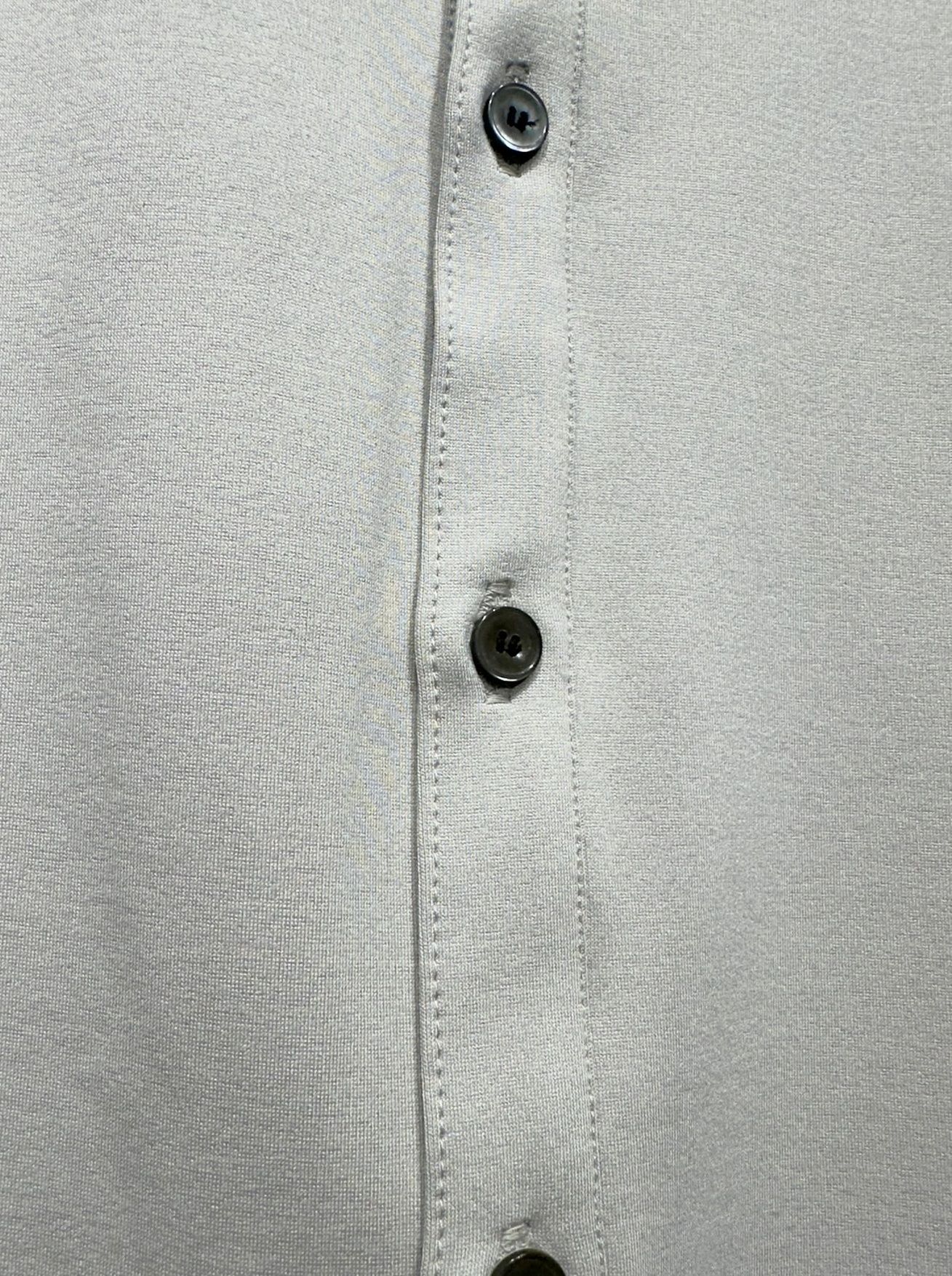 JERSEY JACK SHIRT / RC34-SH-001 / 裏起毛オーバーサイズシャツ / グレー