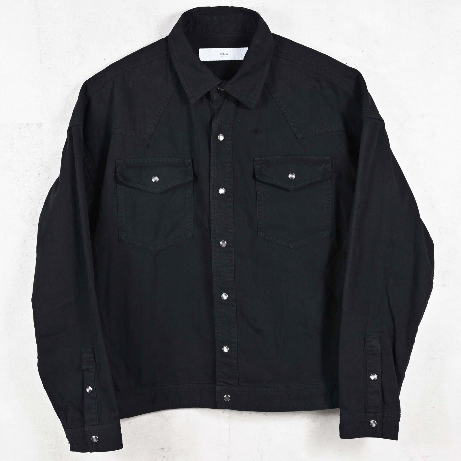 WESTAN JK / DP1-JK-004 / ウエスタンシャツジャケット / ブラック (3月中旬入荷予定)