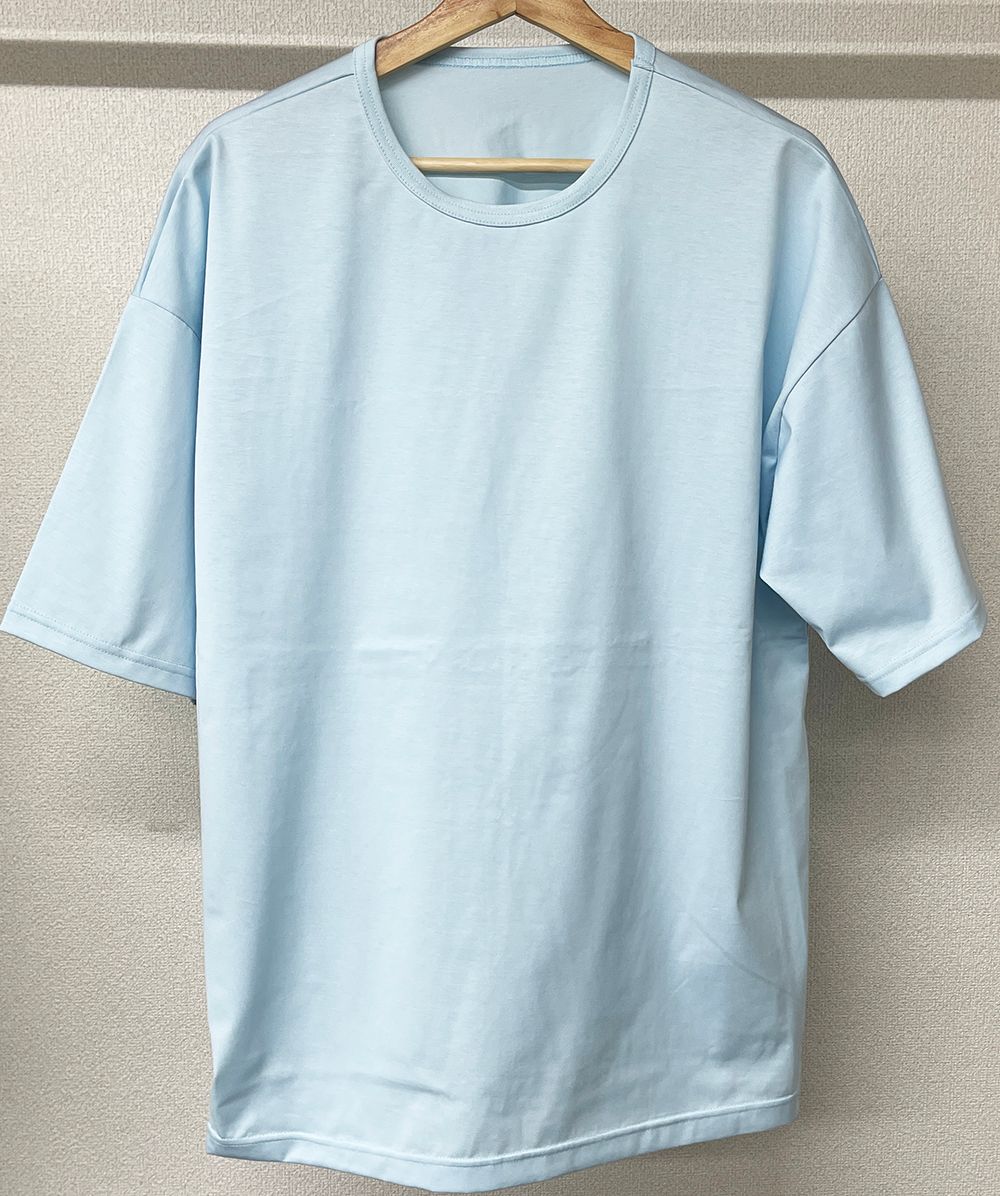 BACK ICON ROGO LOOSE TEE / RC27-T-001 / バックロゴビッグTシャツ / サックス※