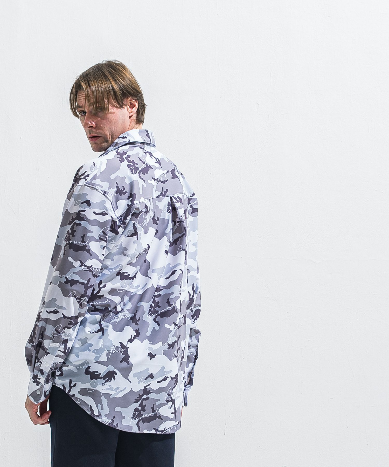 RUSH JACK SHIRTS / RC40-SH-001 / オーバーサイズラッシュガードシャツ / カモフラ (5月中旬入荷予定)