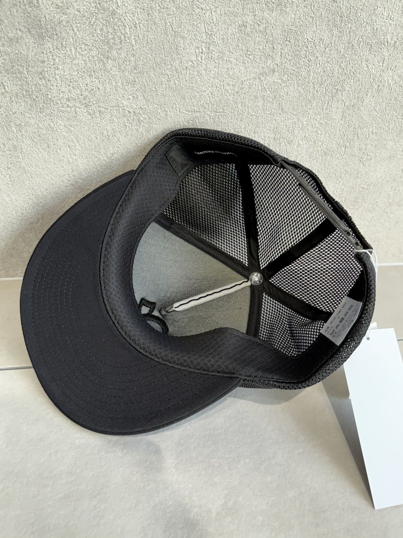 RC MESH CAP / RC35-CAP-002 / ロゴ刺繍メッシュキャップ / ブラック