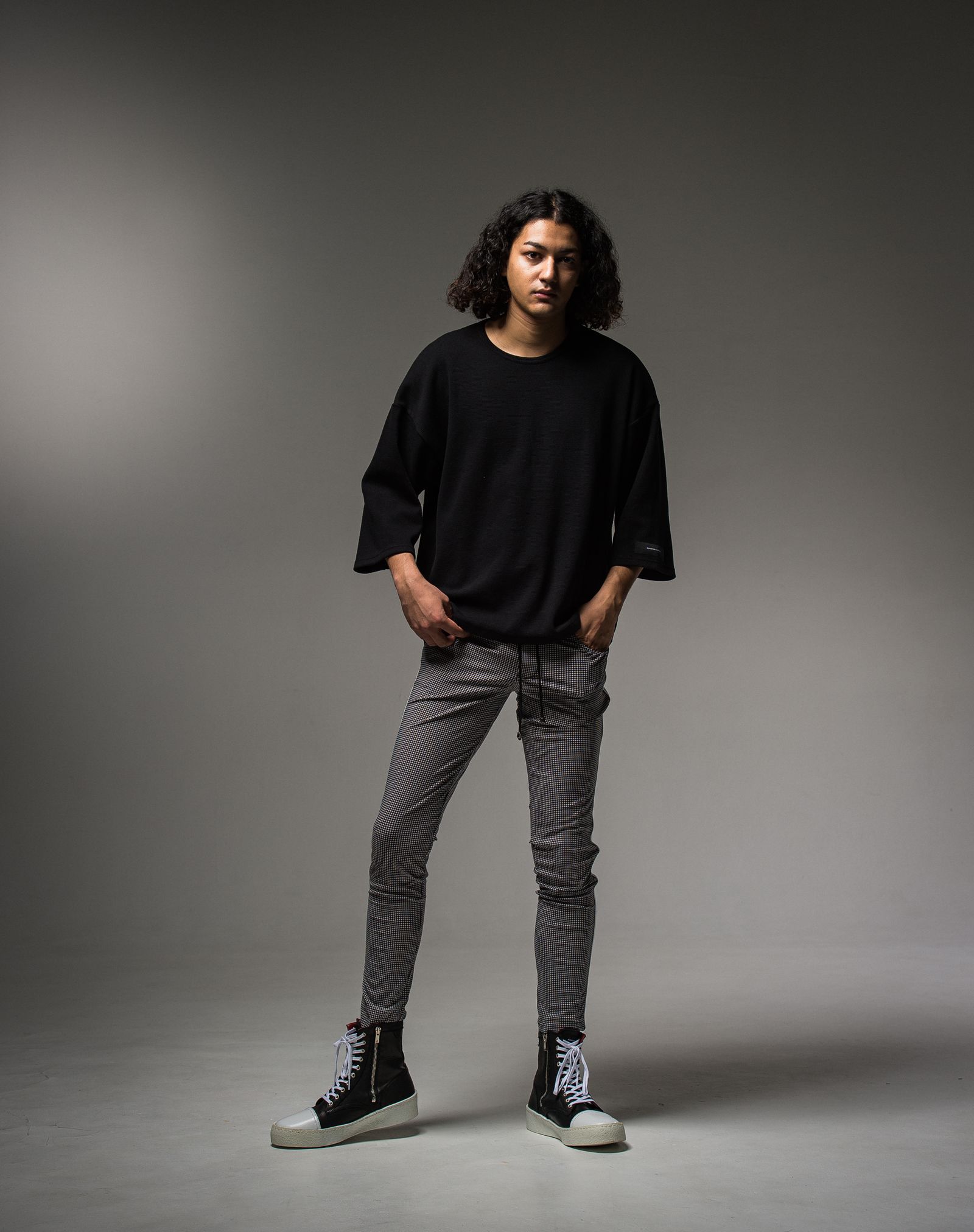 THREE-QUARTER SLEEVE WAFFLE T / RC23-C-001 / 七分袖サーマルTシャツ