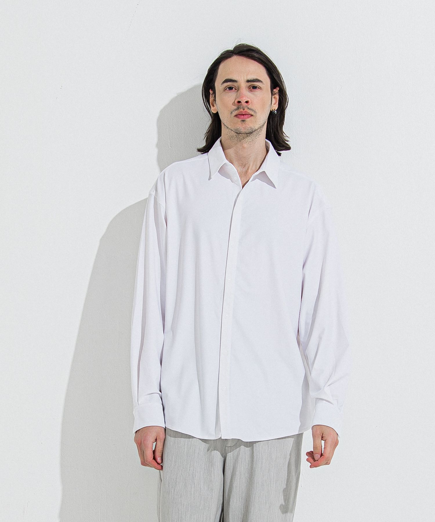 RUSH JACK SHIRTS / RC36-SH-001 / オーバーサイズラッシュガードシャツ / ホワイト