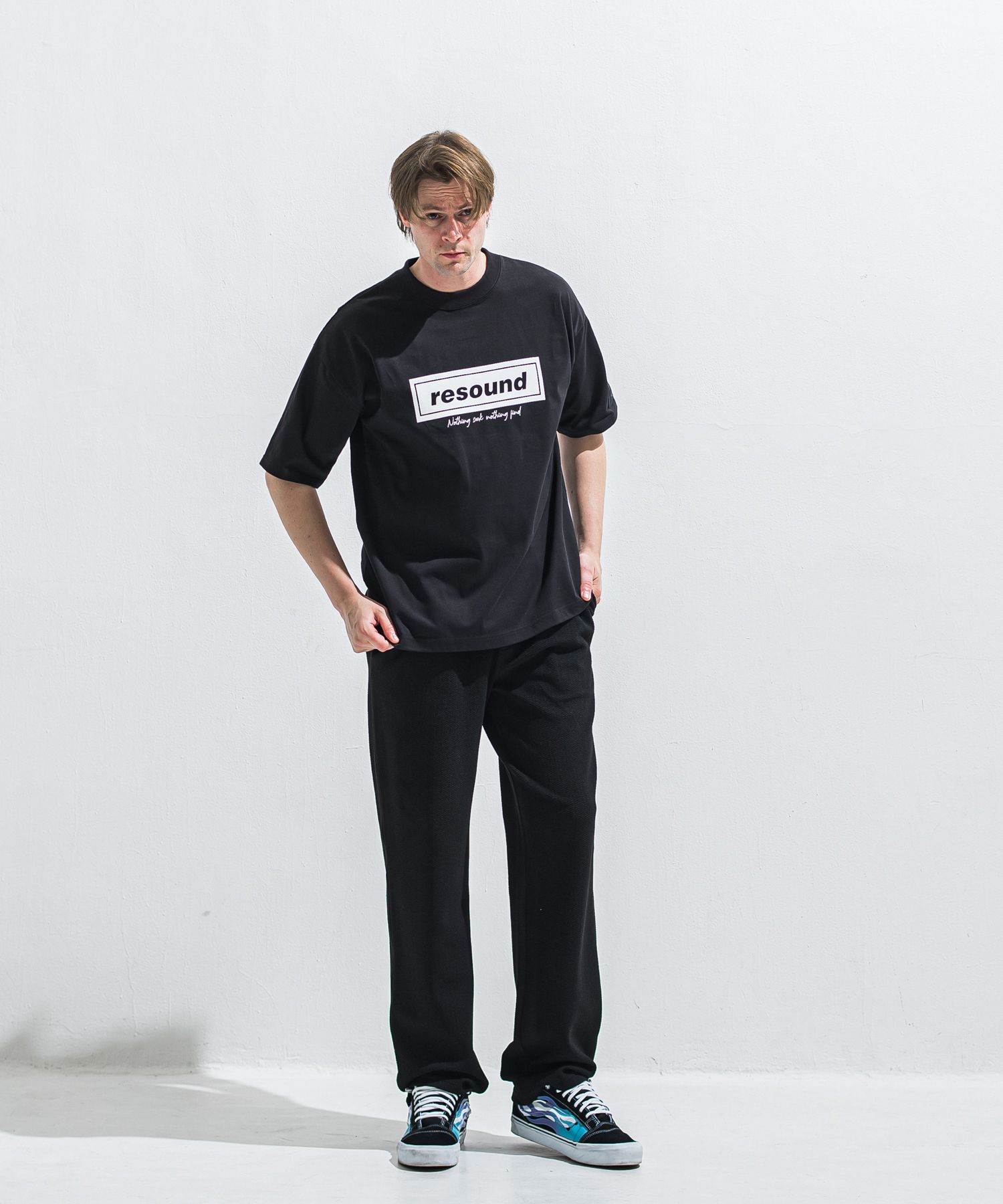 SEMI WIDE TUCK PANTS / RC40-ST-016WT / セミワイドタックパンツ / ブリスターブラック (4月中旬入荷予定)