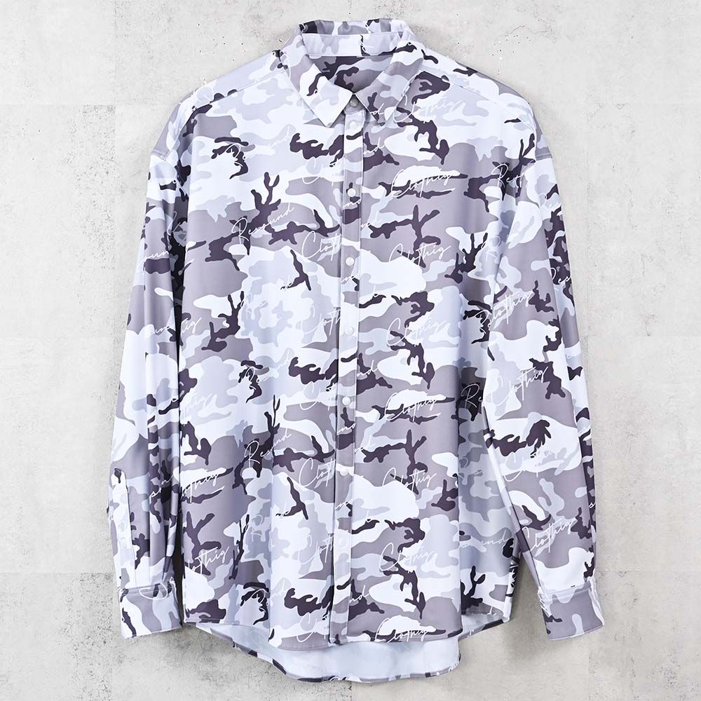 RUSH JACK SHIRTS / RC40-SH-001 / オーバーサイズラッシュガードシャツ / カモフラ (5月中旬入荷予定)