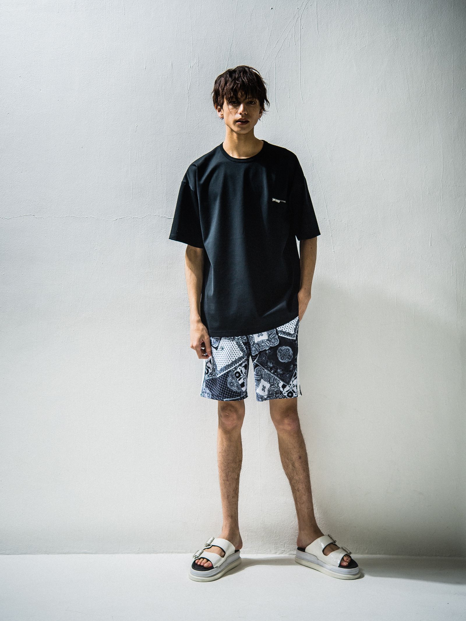 FASTENER POCKET LOOSE TEE / RC24-T-007 / ビッグTシャツ