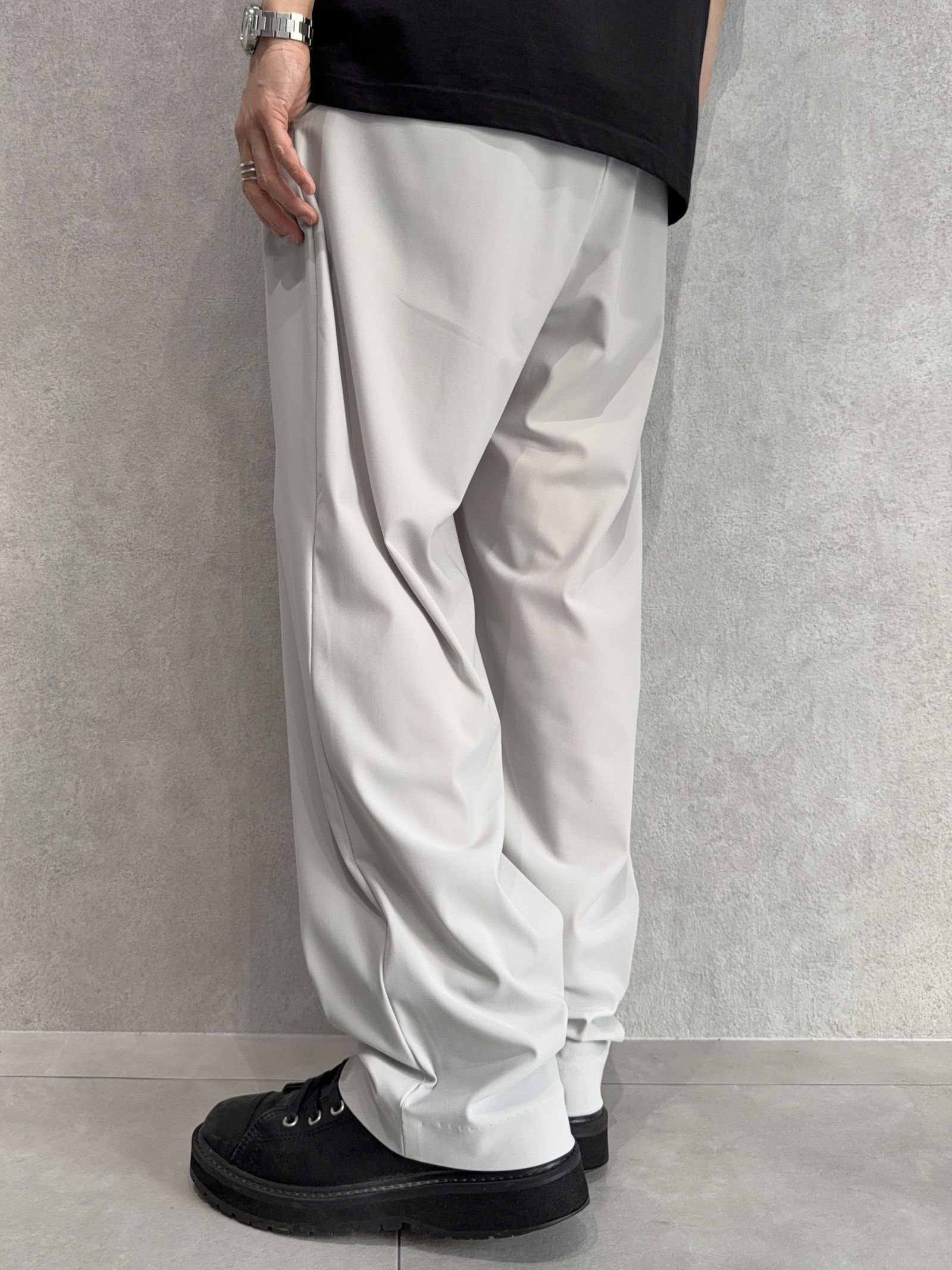 BEN PANTS / RC40-ST-038 / スーパーワイドパンツ / グレー