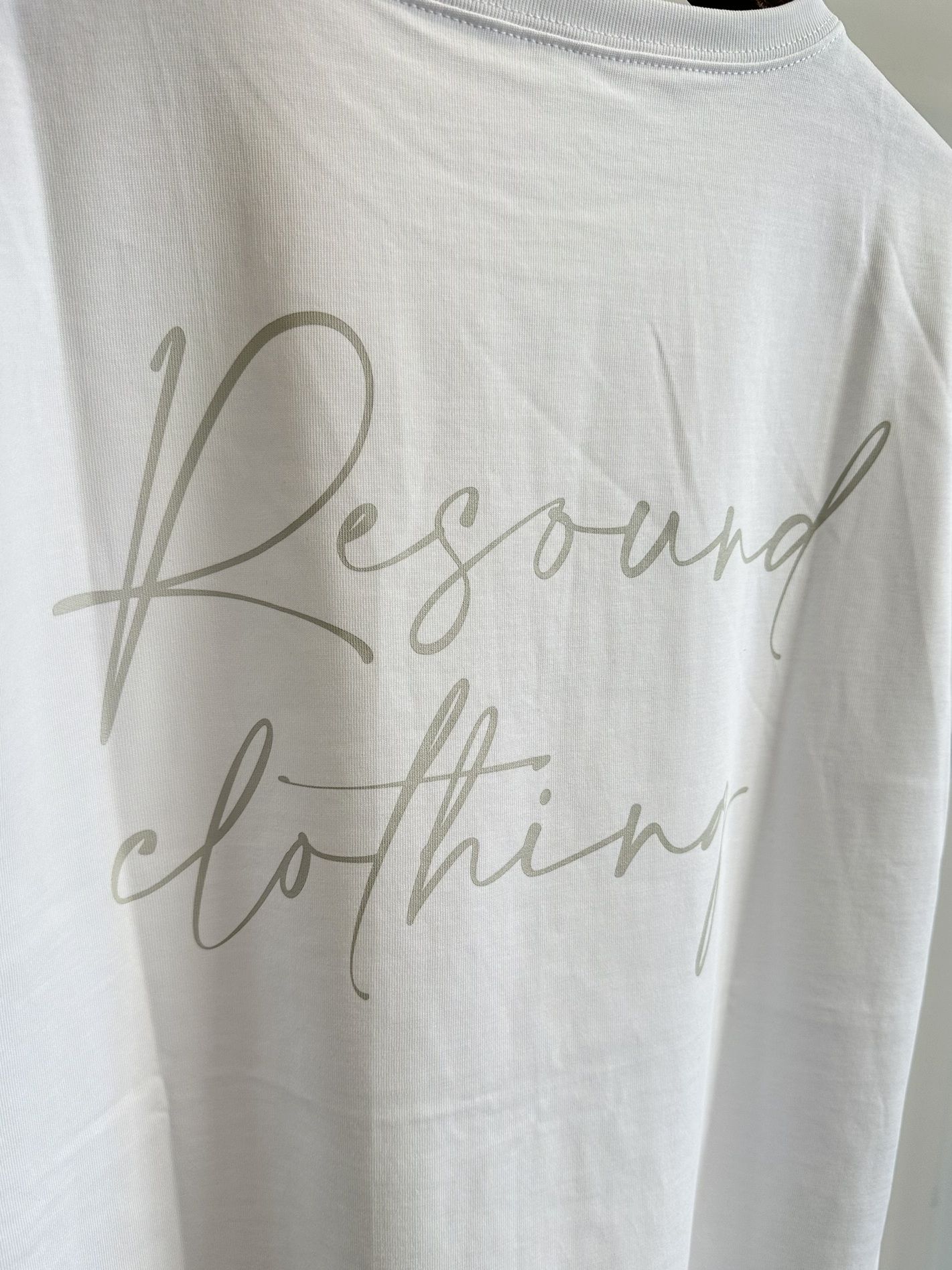 ICON BASIC TEE / RC32-T-001 / バックロゴTシャツ / ホワイト