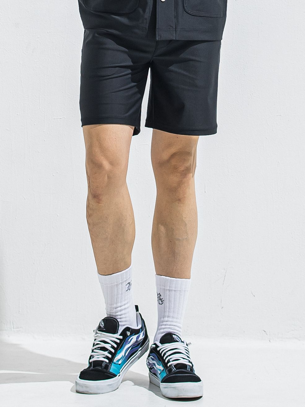 RUSH SHORTS / RC40-HP-003 / ラッシュガードデニムショーツ / ブラック (5月下旬入荷予定)