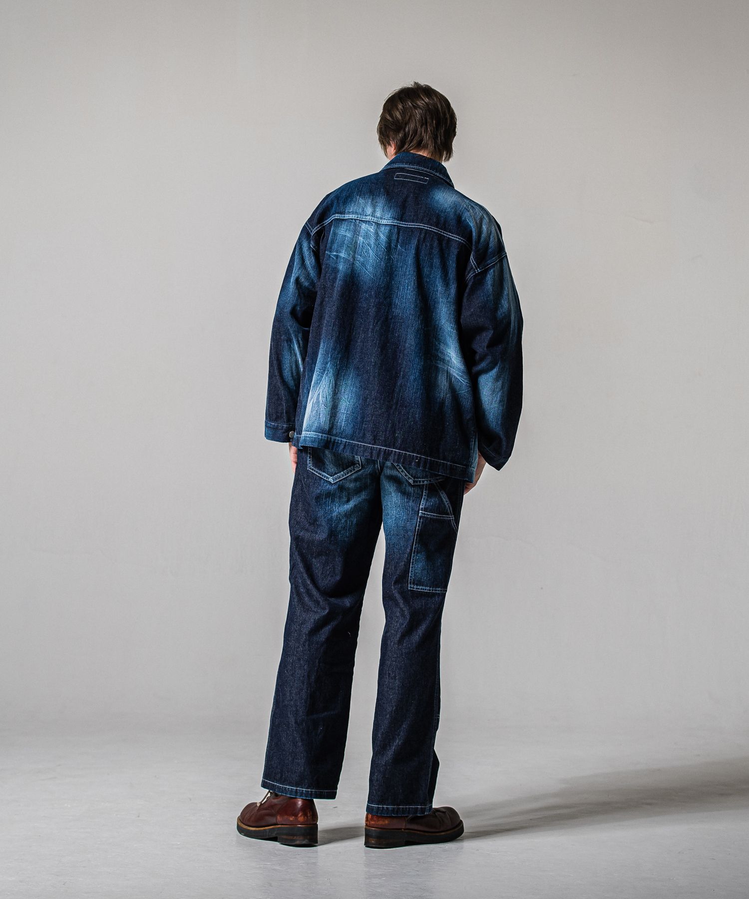 RC CAVER ALL / RC39-JK-004 / デニムカバーオール / ダークインディゴ (2月中旬入荷予定)