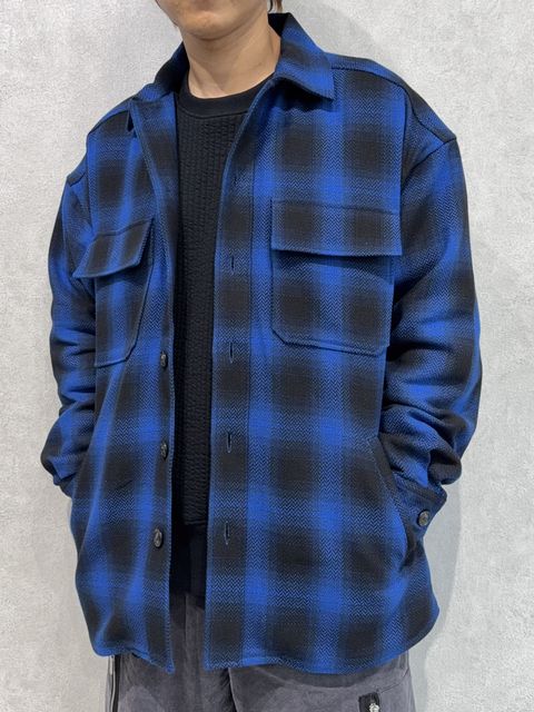 CPO SHIRTS JK / RC37-JK-004 / CPOチェックシャツジャケット / ブルーチェック