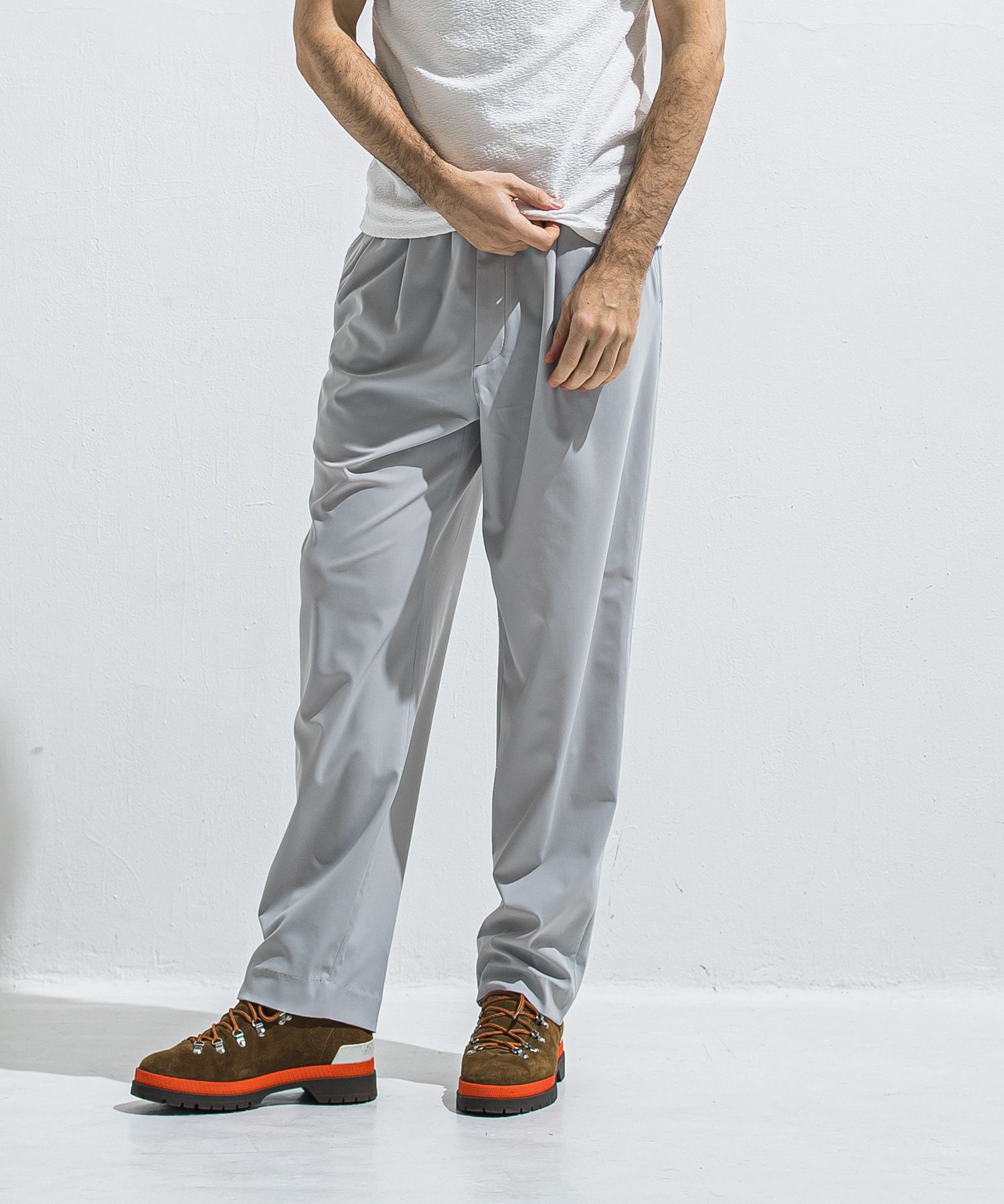 BEN PANTS / RC40-ST-038 / スーパーワイドパンツ / グレー (5月中旬入荷予定)