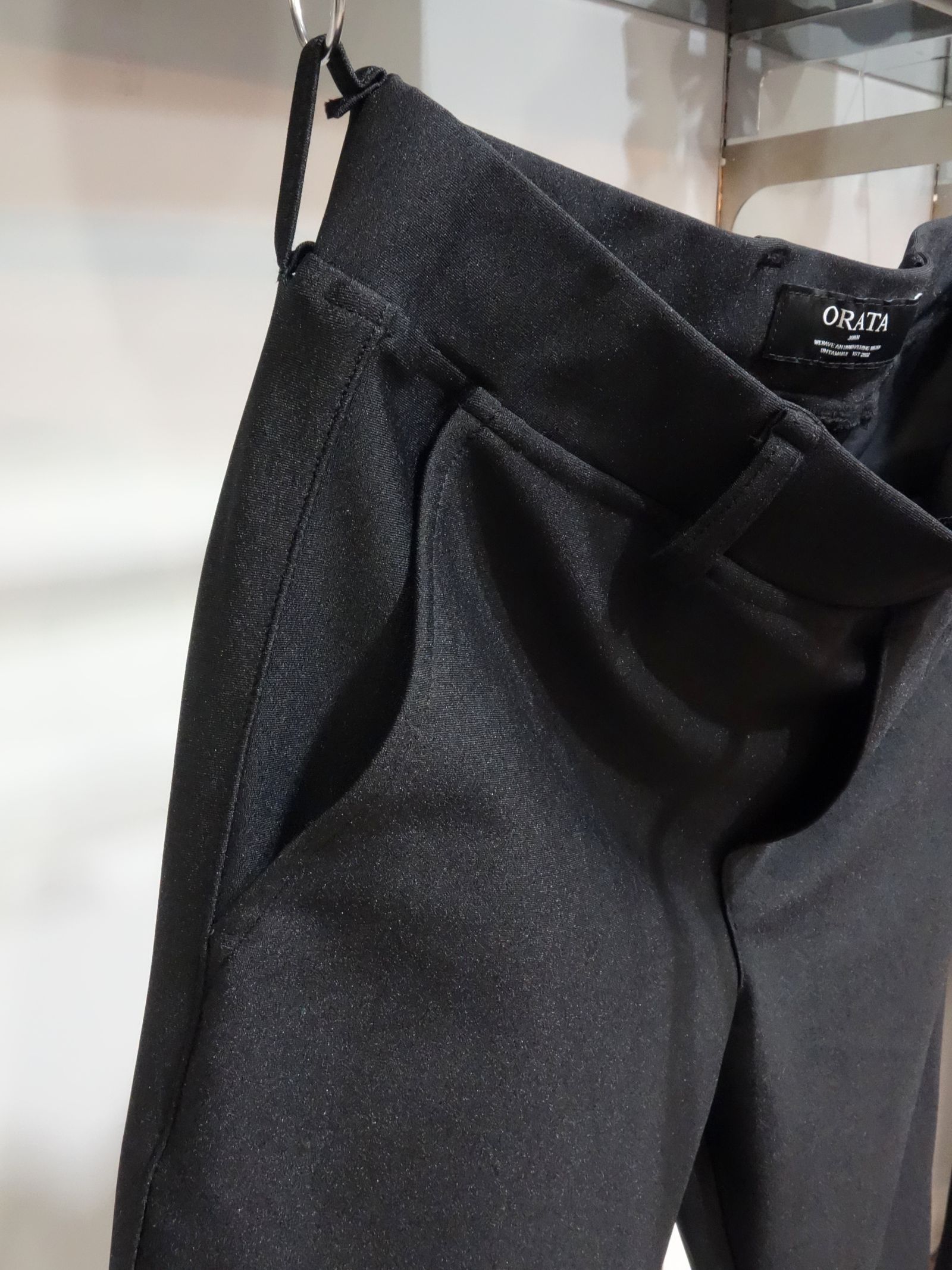 SL EASY PANTS / OR2-ST-003 / スラックスイージーパンツ / ブラック
