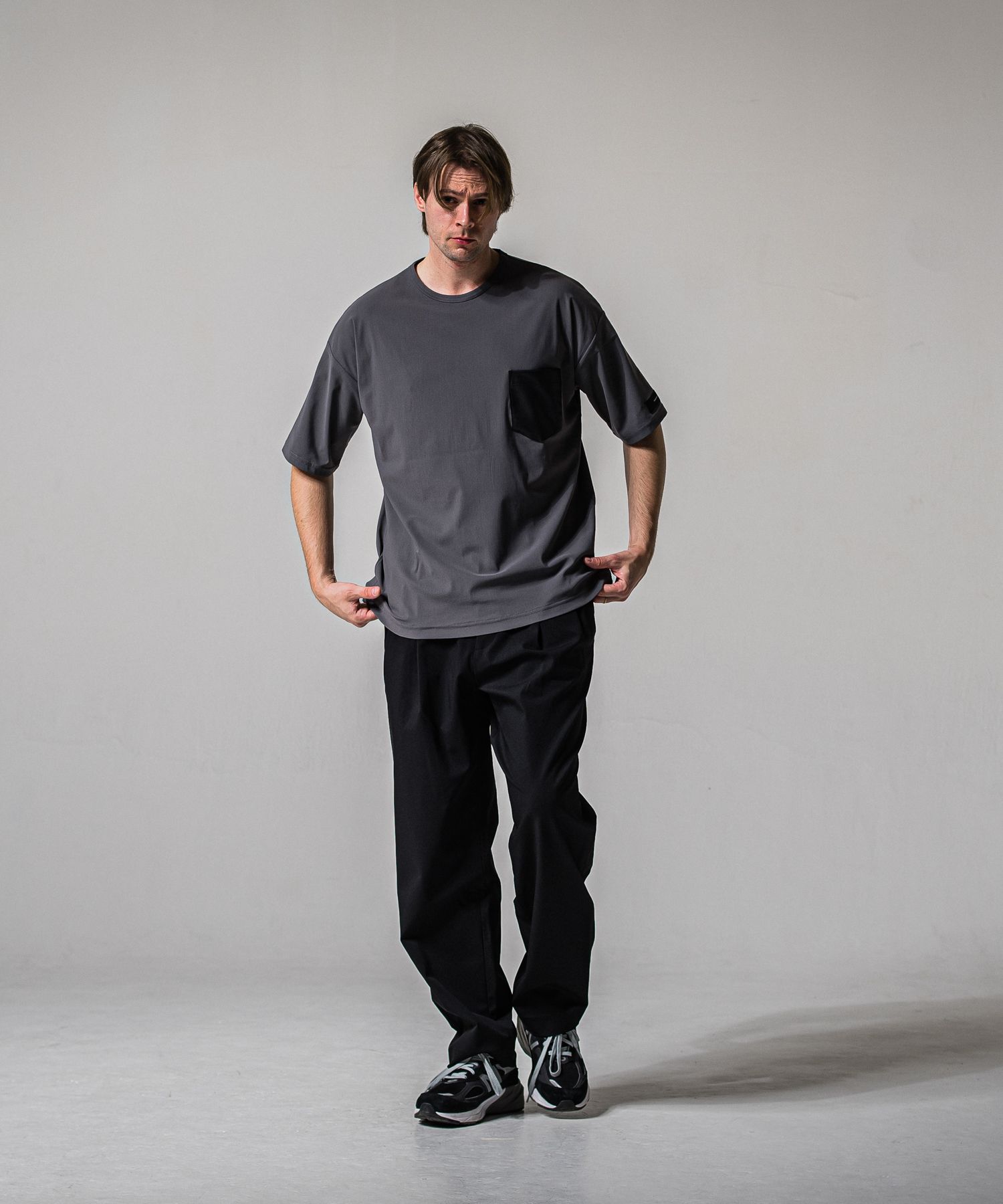 BEN PANTS / RC39-ST-038 / スーパーワイドパンツ / ブラック (1月中旬入荷予定)