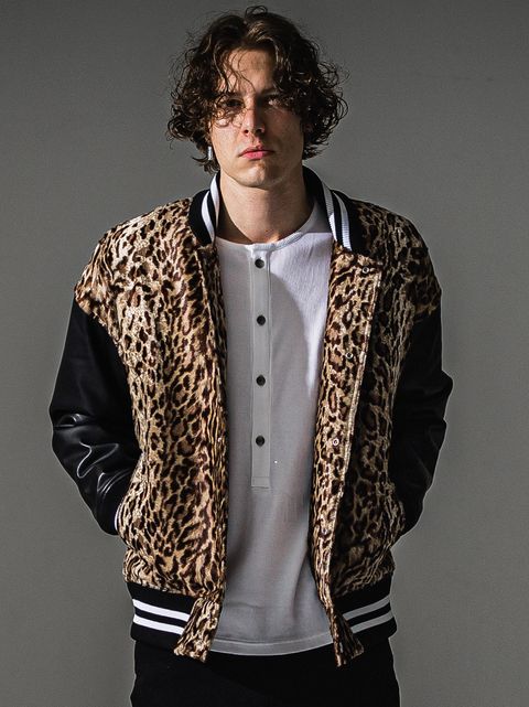 VARSITY JACKET / RC41-JK-008 / スタジャン / レオパード (10月下旬入荷予定)