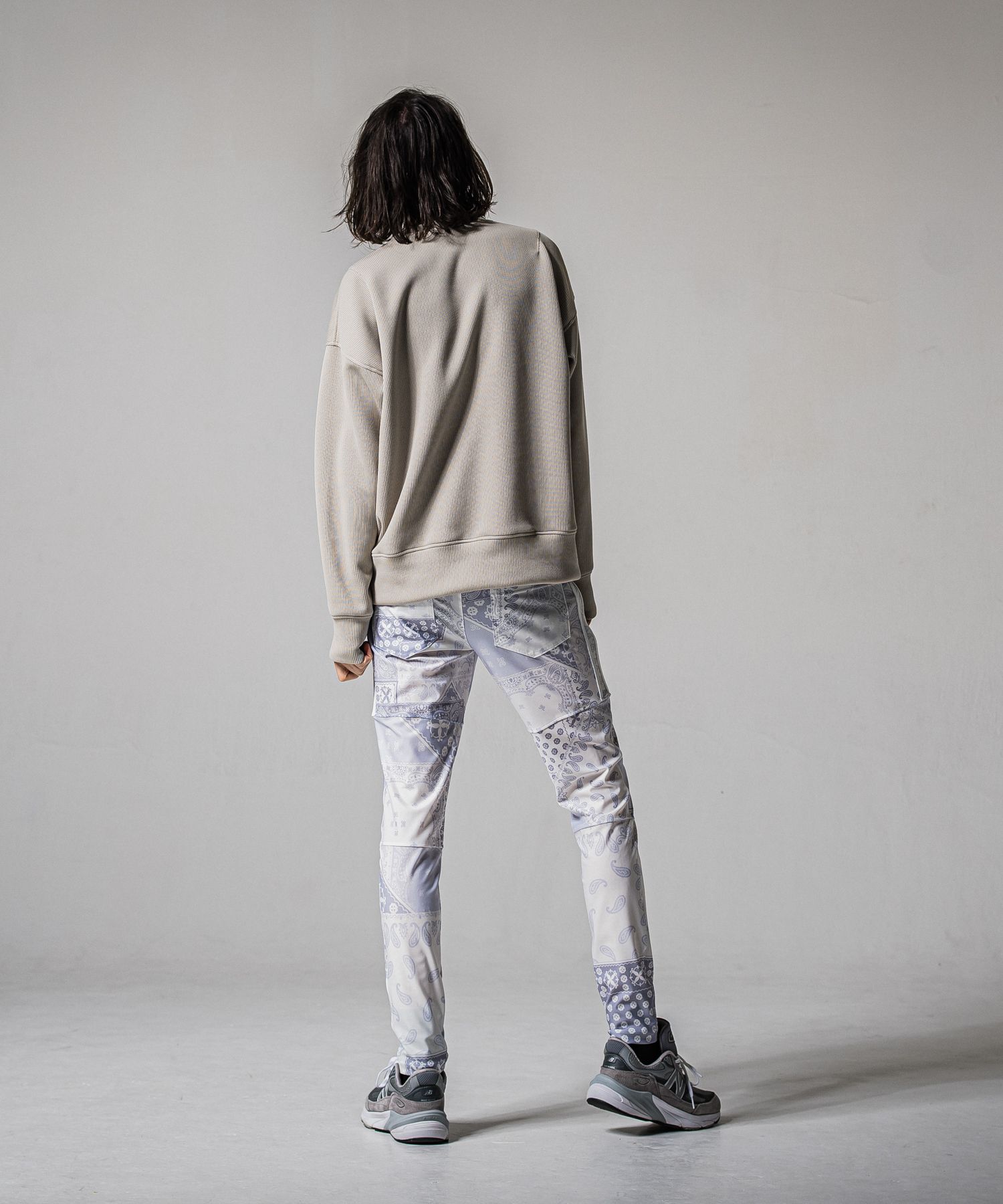 JOHNSON LINE NYLON PT / RC39-ST-009 / ジョンソンナイロンラインパンツ / バンダナグレー (3月上旬入荷予定)