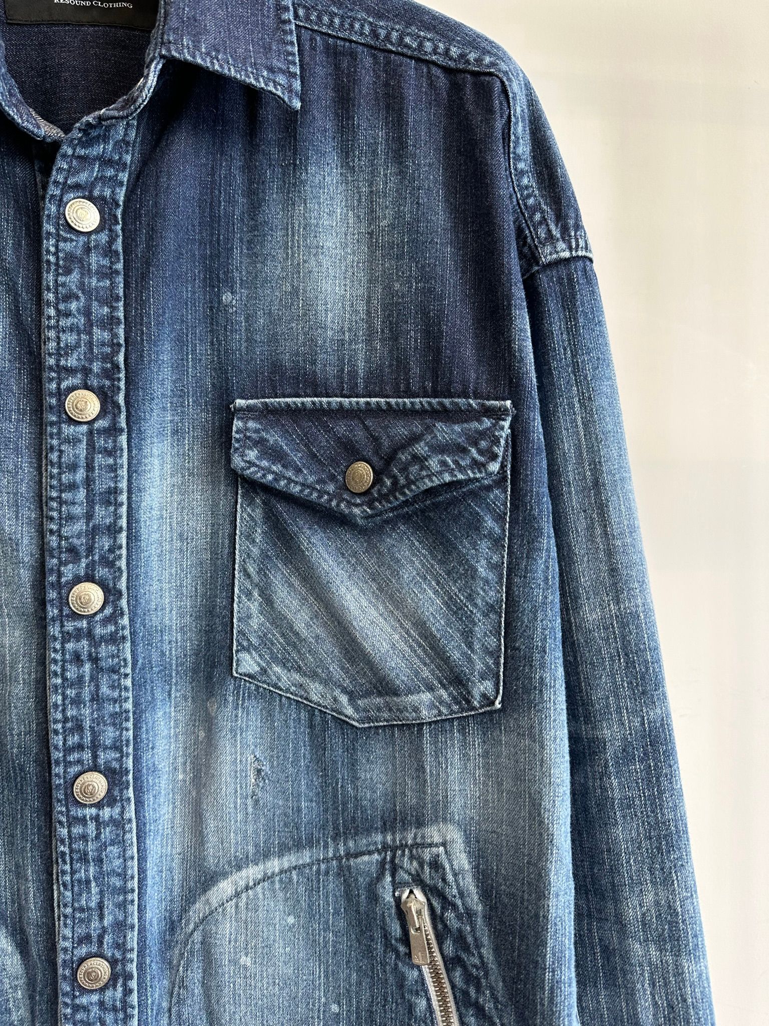 OVER DENIM SHIRTS / RC29-SH-001 / オーバーデニムシャツ / ダークインディゴ