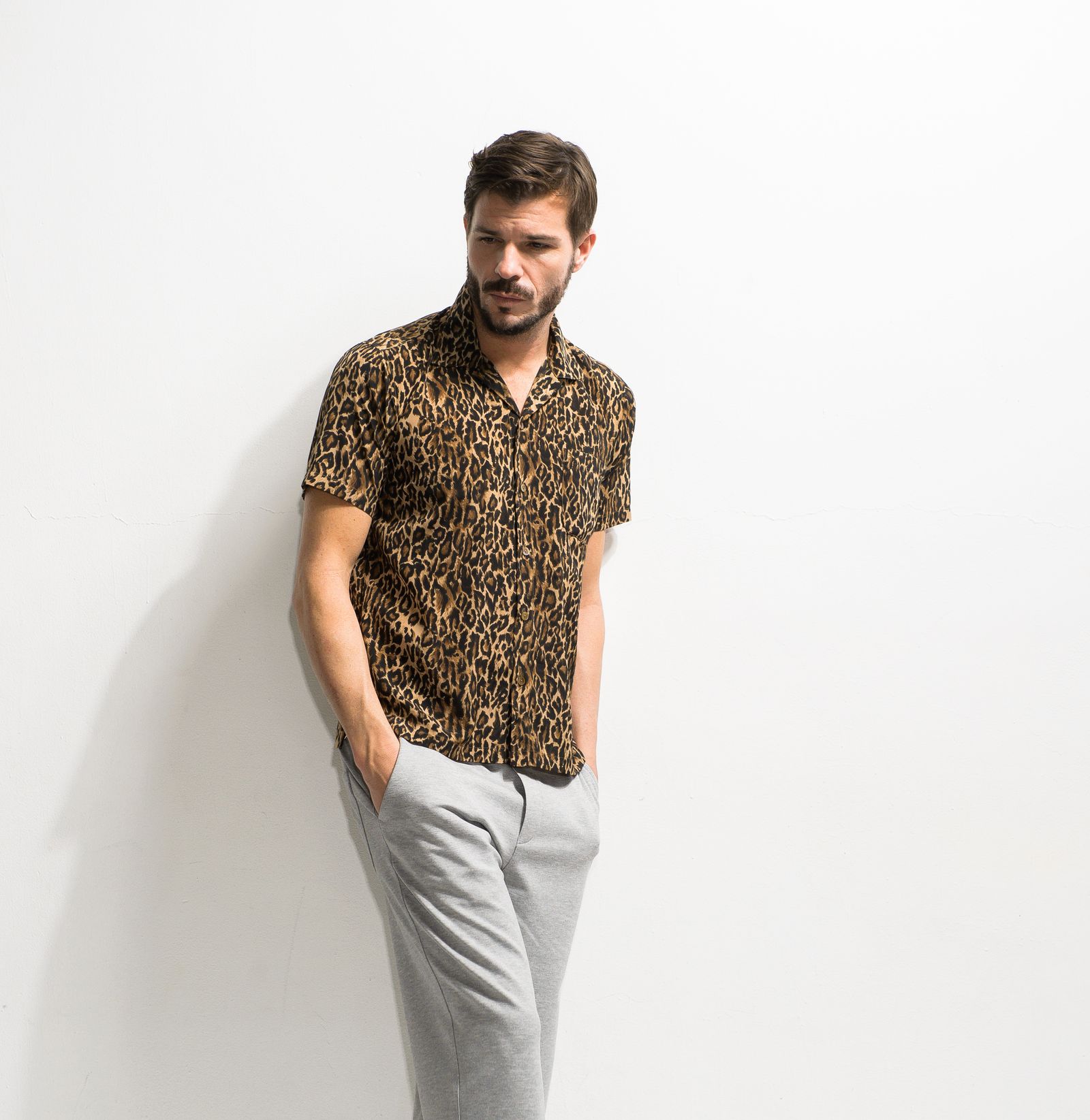 【※期間限定販売※】 LEOPARD SHIRT / RC20-SH-002 / レオパード半袖シャツ