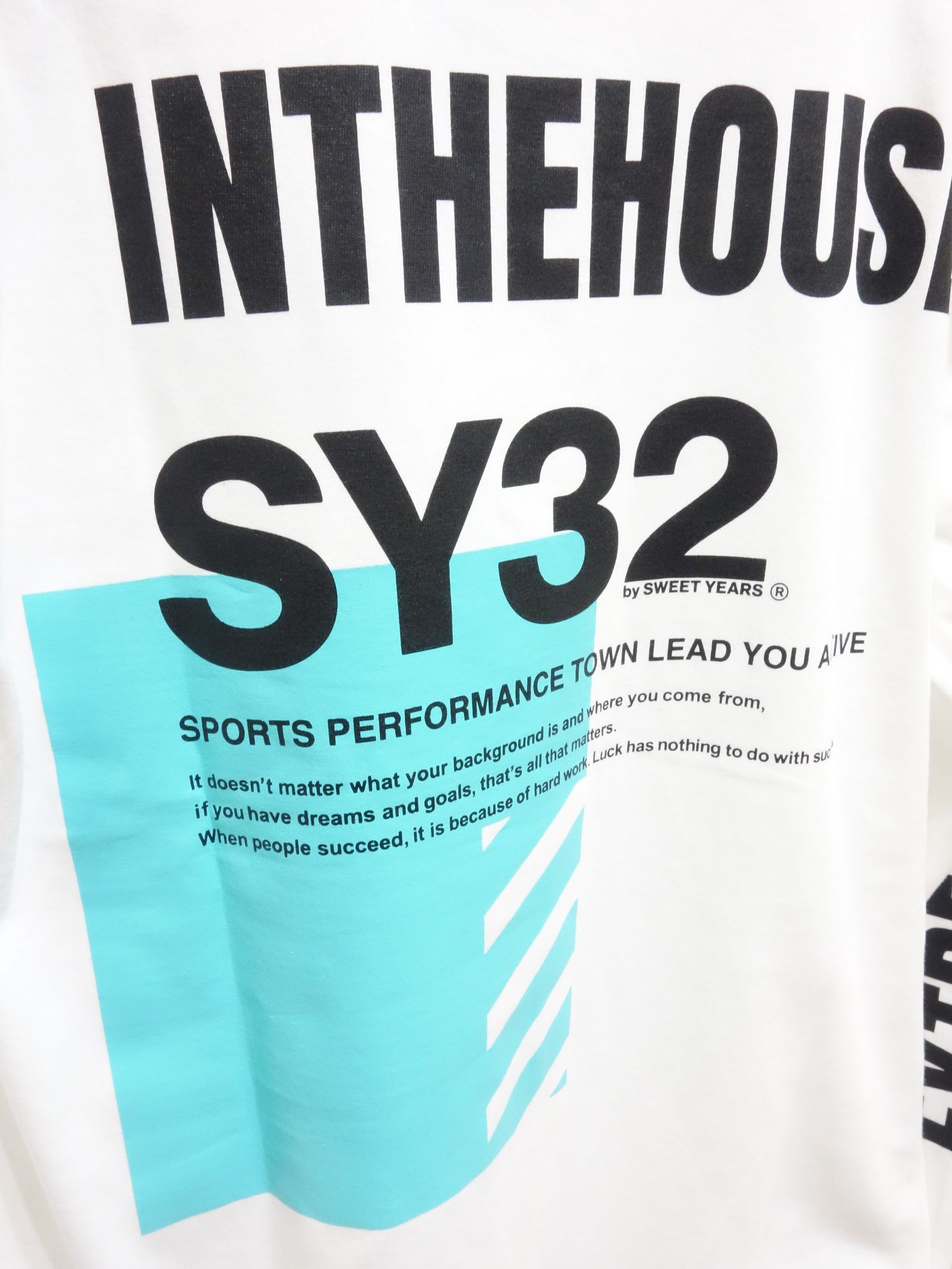 【SY32×IN THE HOUSE】 W-NAME L/S TEE / ITH11053 / ロングスリーブTシャツ