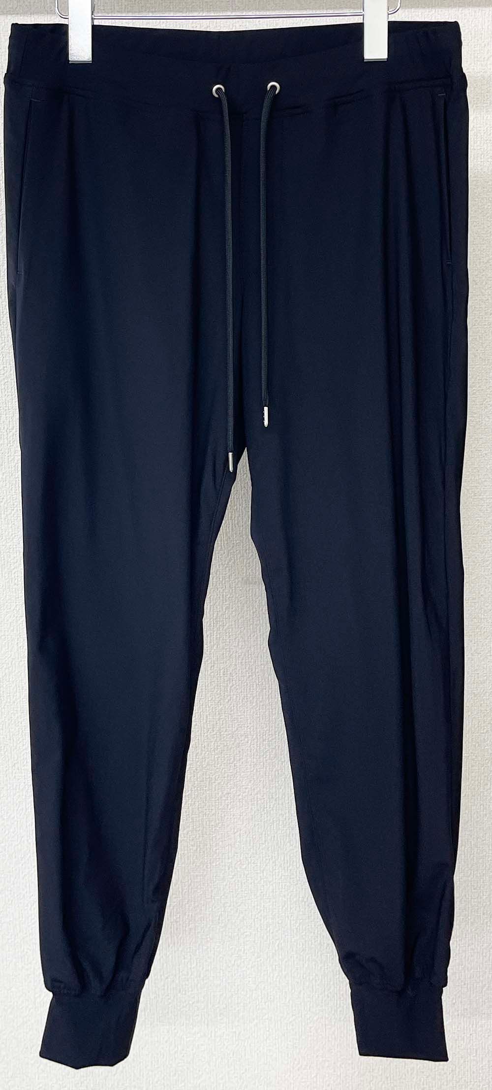 BILLIE NYLON PANTS / RC25-ST-028 / ナイロンリブパンツ / ブラック