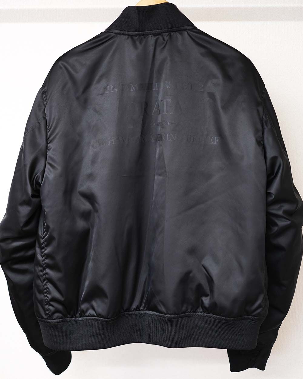 REVERSE FLIGHT JACKET / OR1-JK-001 / リバーシブルMA-1 / ブラック (11月上旬入荷予定)