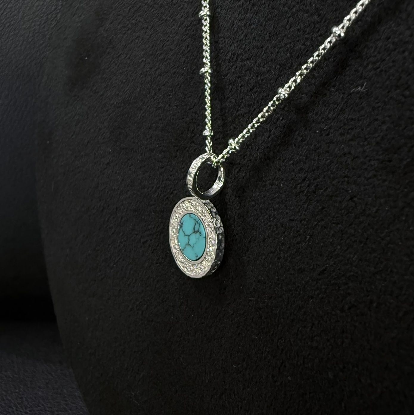 エタニティラウンドペンダント / VLP104W-TQ / ネックレス