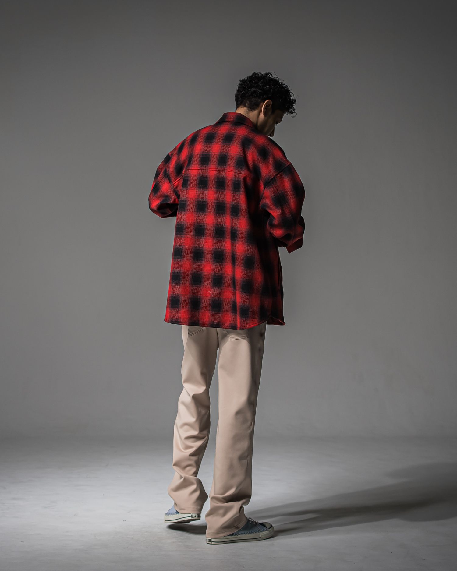 CHRIS EASY WIDE TUCK PANTS / RC37-ST-016WT / ワイドタックパンツ / ベージュ