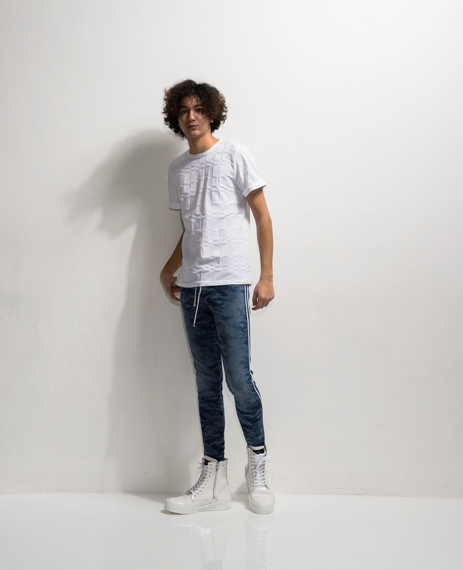 【※期間限定販売※】 LYNX ROLL UP TEE / RC20-T-006 / Tシャツ