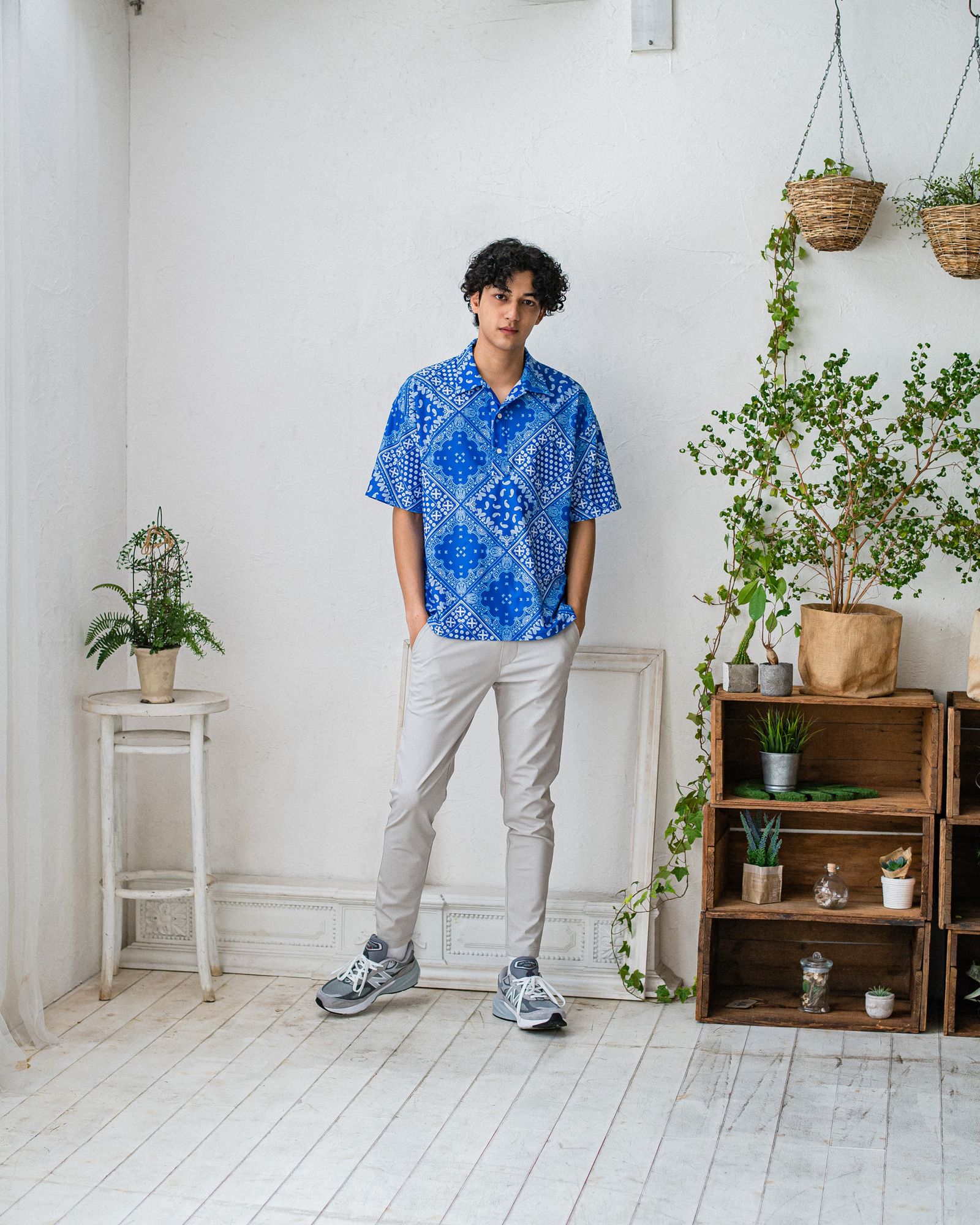 CHRIS EASY PANTS / RC32-ST-016 / イージーパンツ / グレージュ