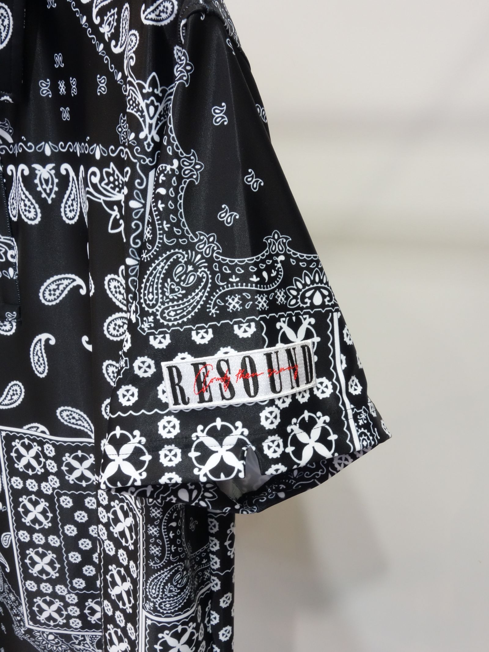 BANDANA RUSH POLO / RC21-T-005 / バンダナラッシュガードポロシャツ
