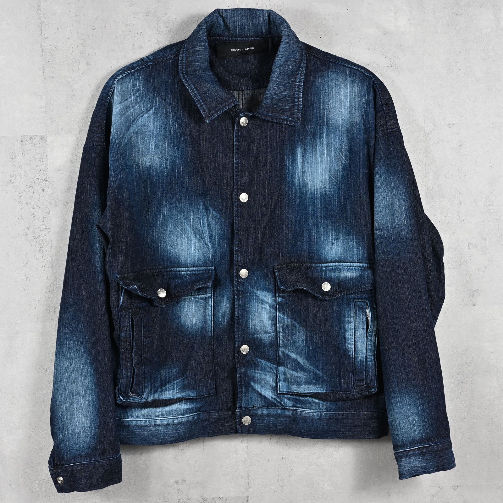 LDENIM AG FLIGHT JACKET / RC39-JK-003 / デニムフライトジャケット / インディゴユーズド (3月中旬入荷予定)