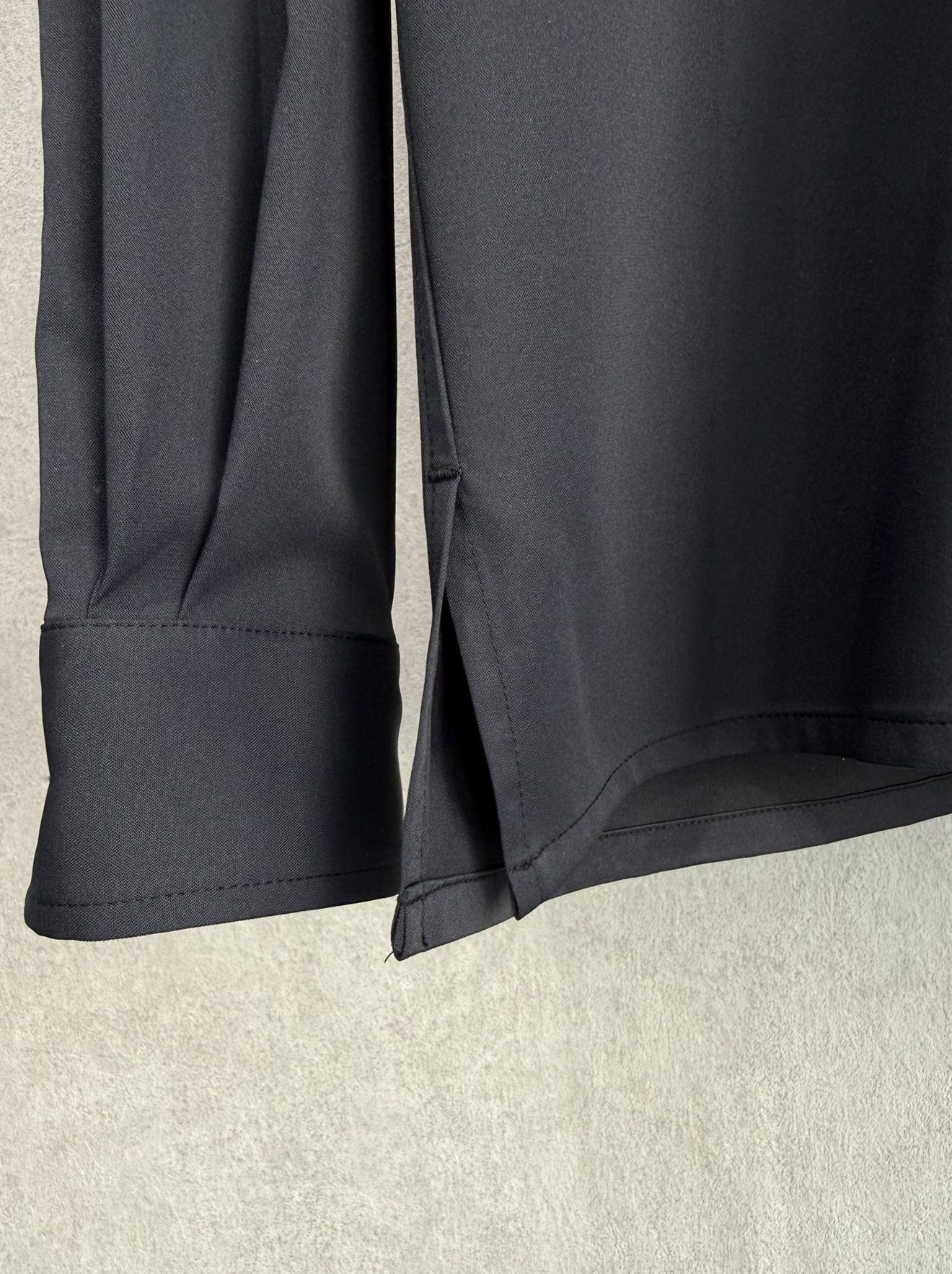 WILL SHIRTS / DP1-SH-001 / ウィルプリントオープンカラーシャツ / ブラック